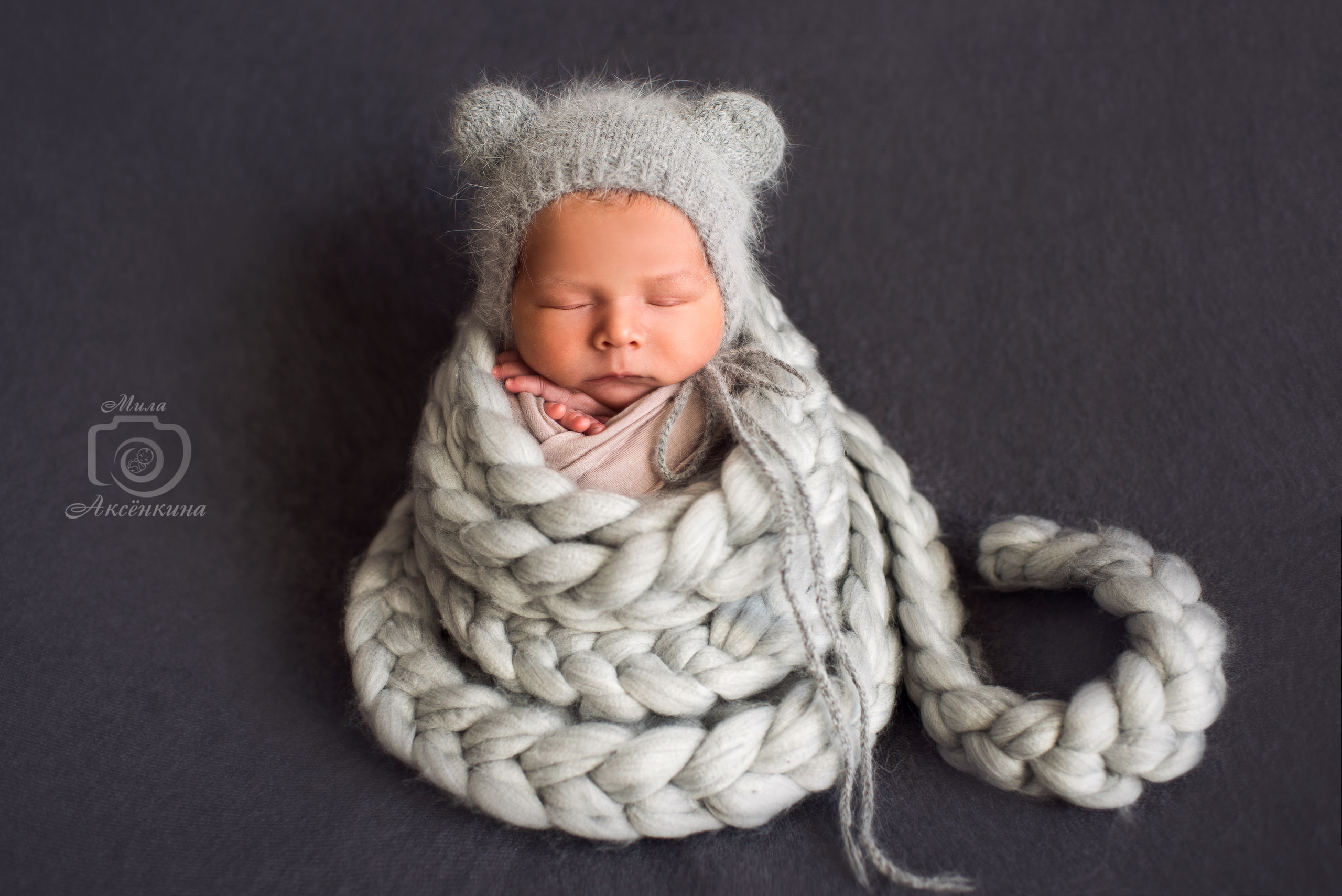 Портфолио новорожденных. Фотограф в Нефтеюганске Мила Аксёнкина