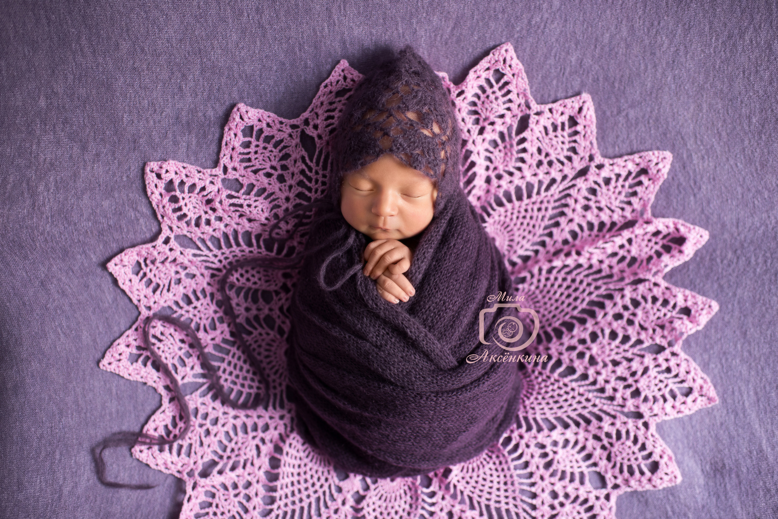 Портфолио новорожденных. Фотограф в Нефтеюганске Мила Аксёнкина