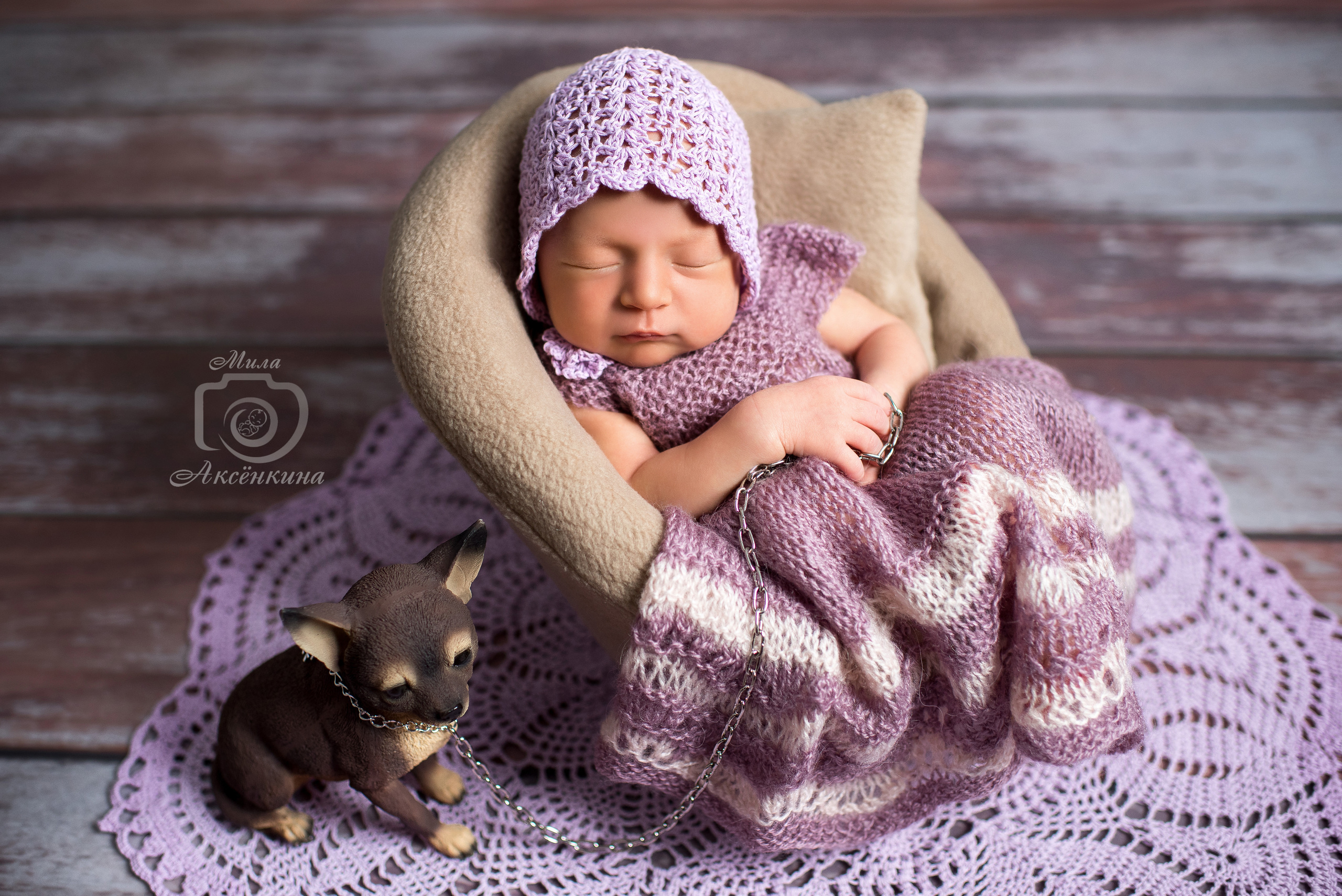 Портфолио новорожденных. Фотограф в Нефтеюганске Мила Аксёнкина