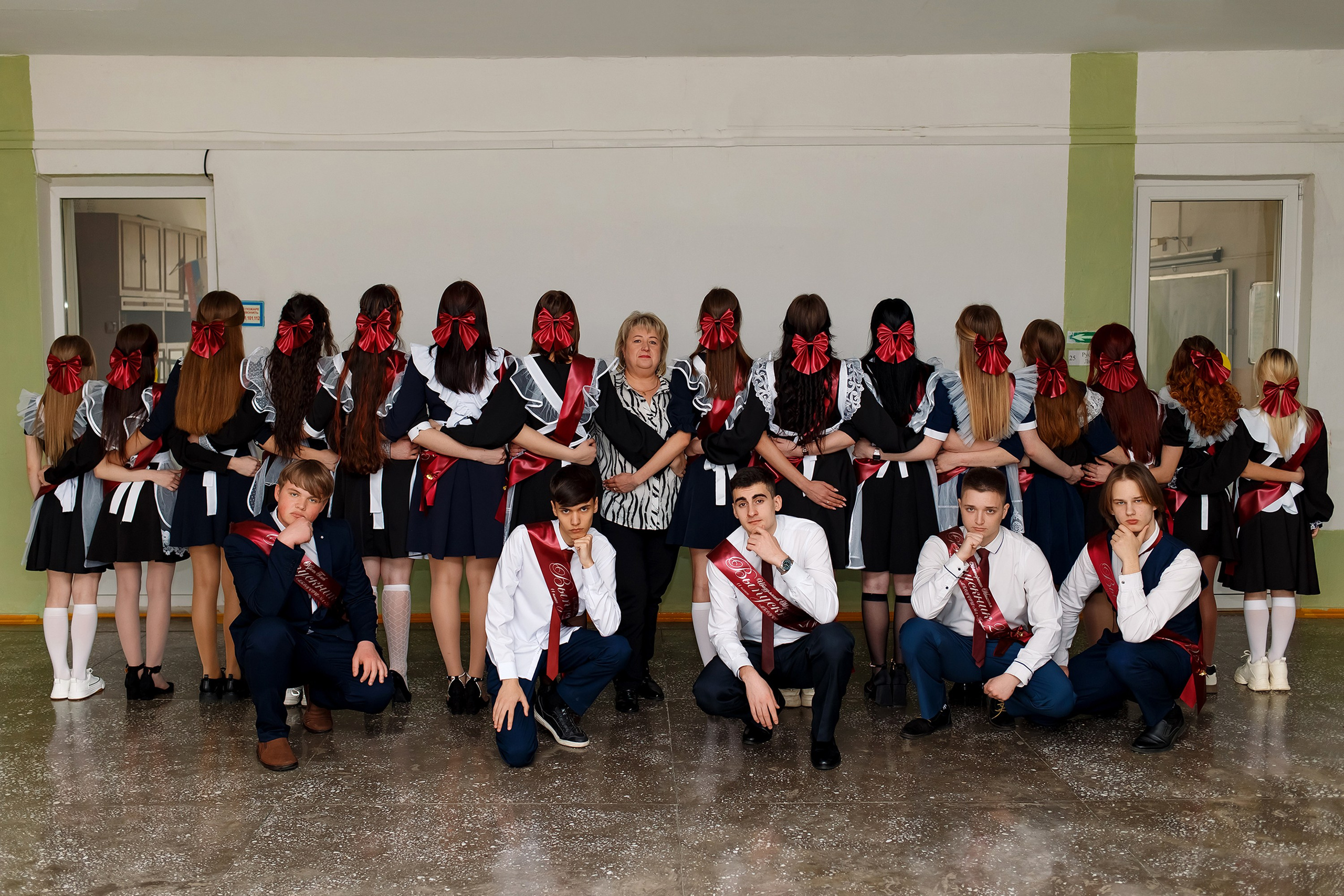 11 класс с. Барабаш. Фотограф Любовь Корниенко, Примоский край