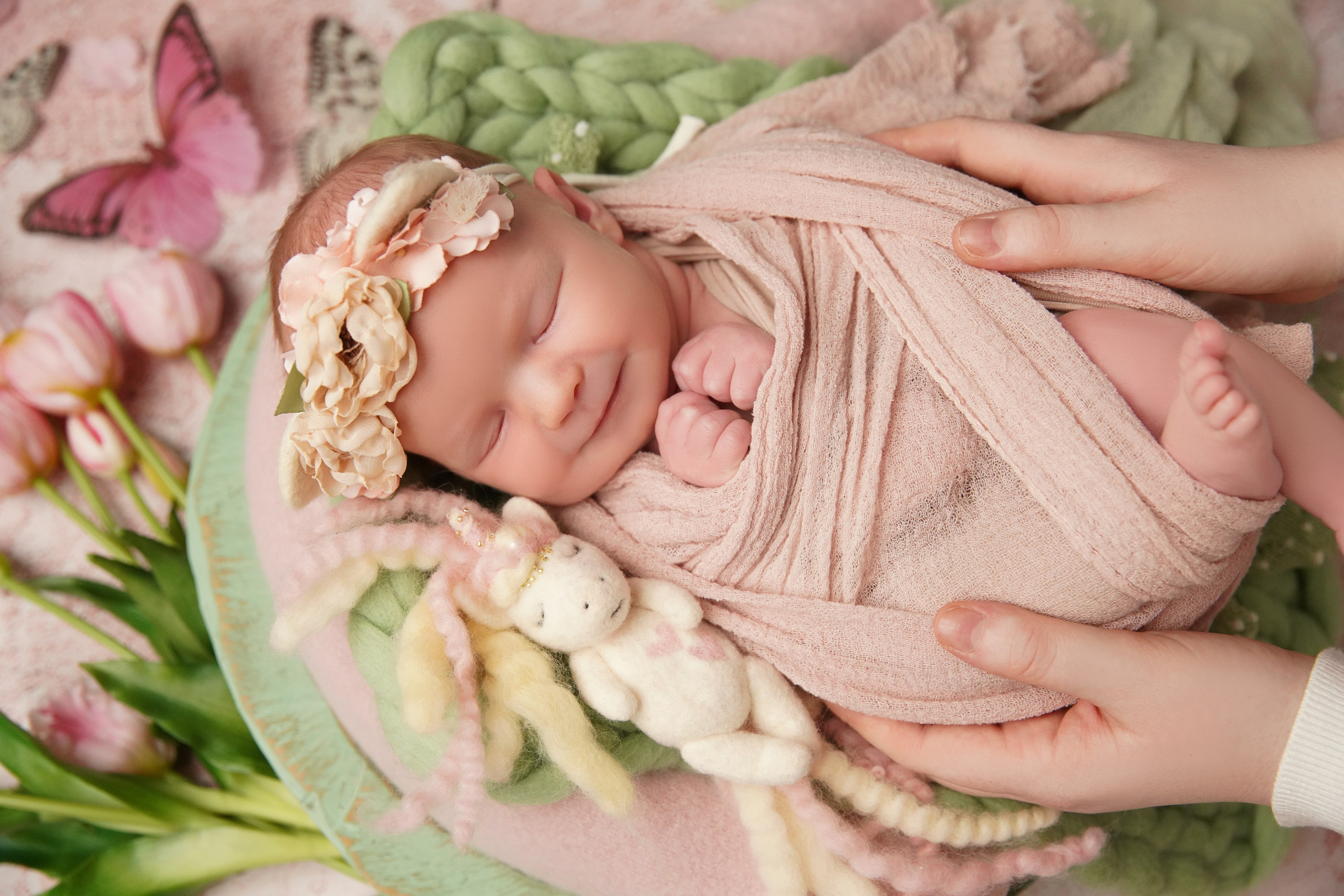 Девочки. Фотограф новорожденных. Семейный и детский фотограф в городе Сургуте