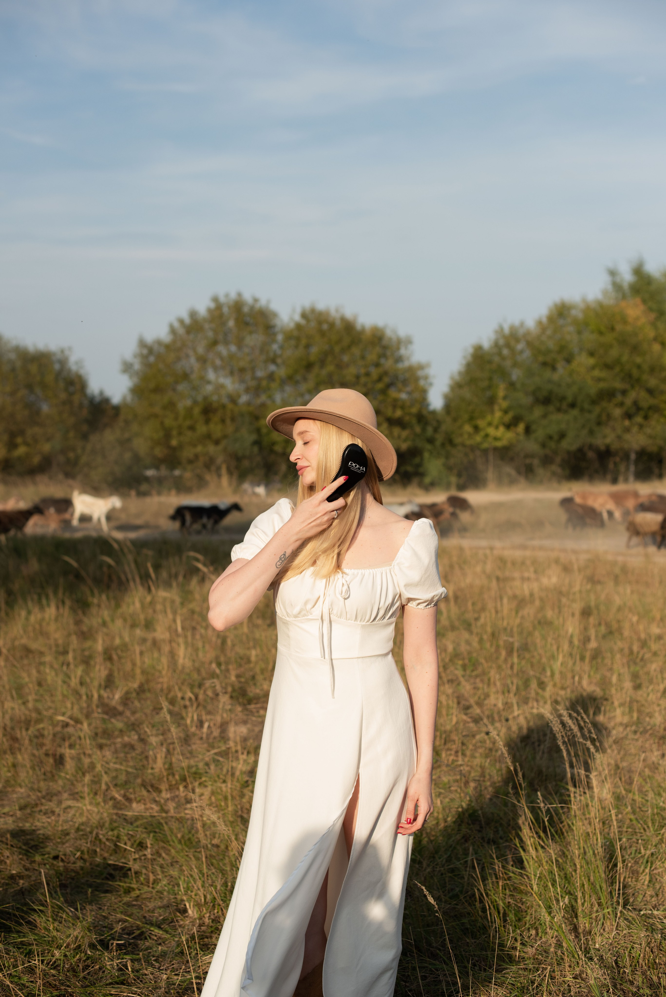 Съемка для бренда РОНА на природе. Женский фотограф в Москве и МО