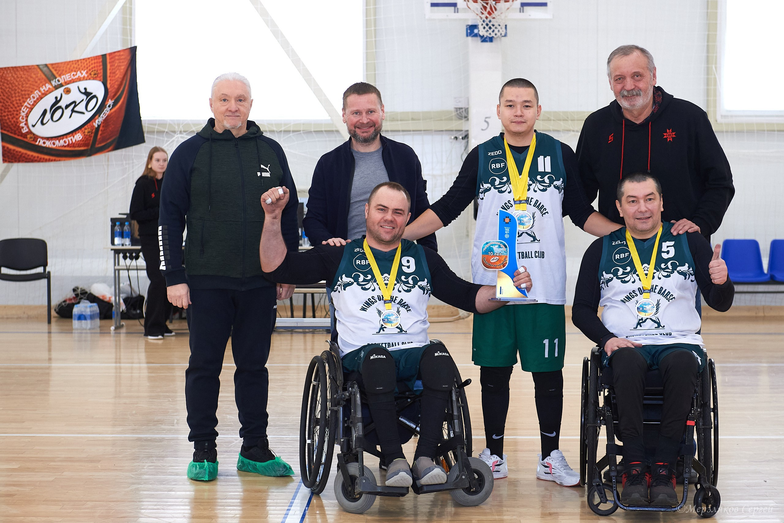 X традиционный Рождественский турнир по баскетболу на колясках. Ижевск. Спортивный репортажный фотограф в Ижевске Сергей Мерзляков