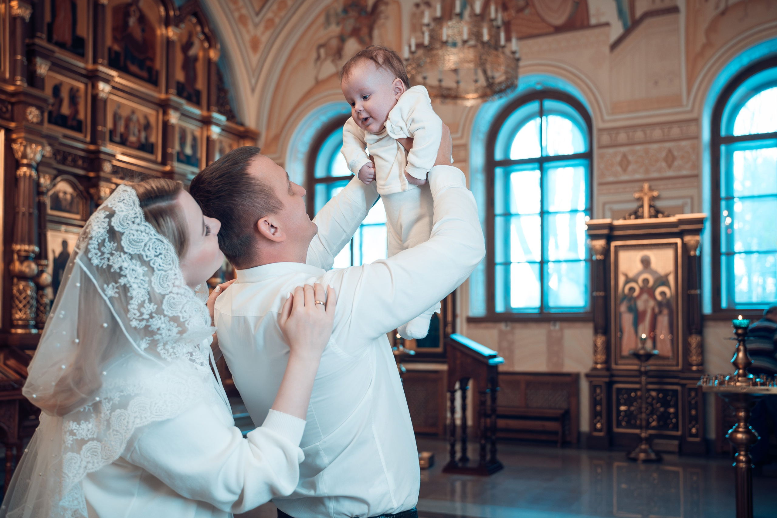 Таинство Крещения Сергея