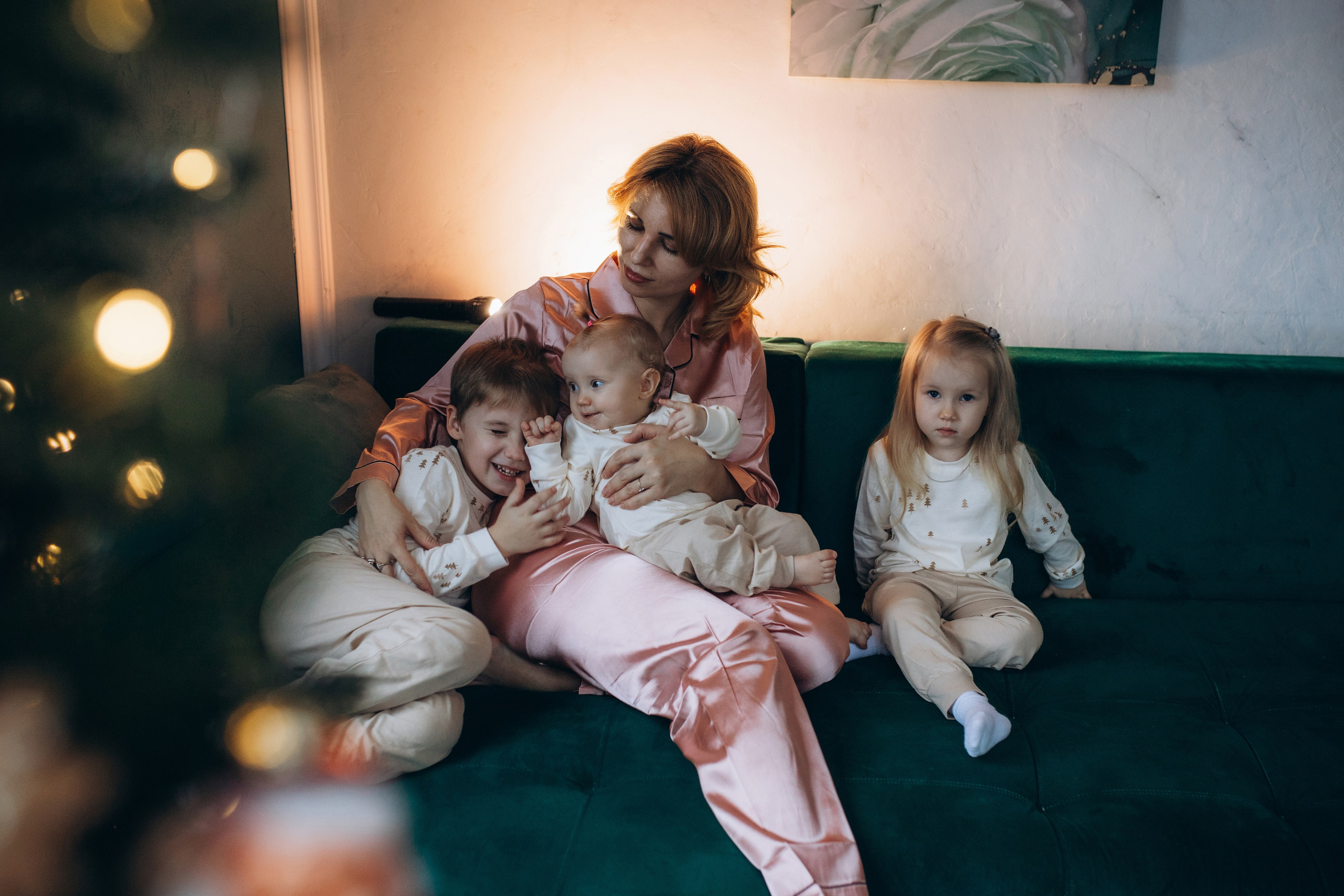 Николина и малыши. Семейный и домашний фотограф в Москве и МО Королева Валерия