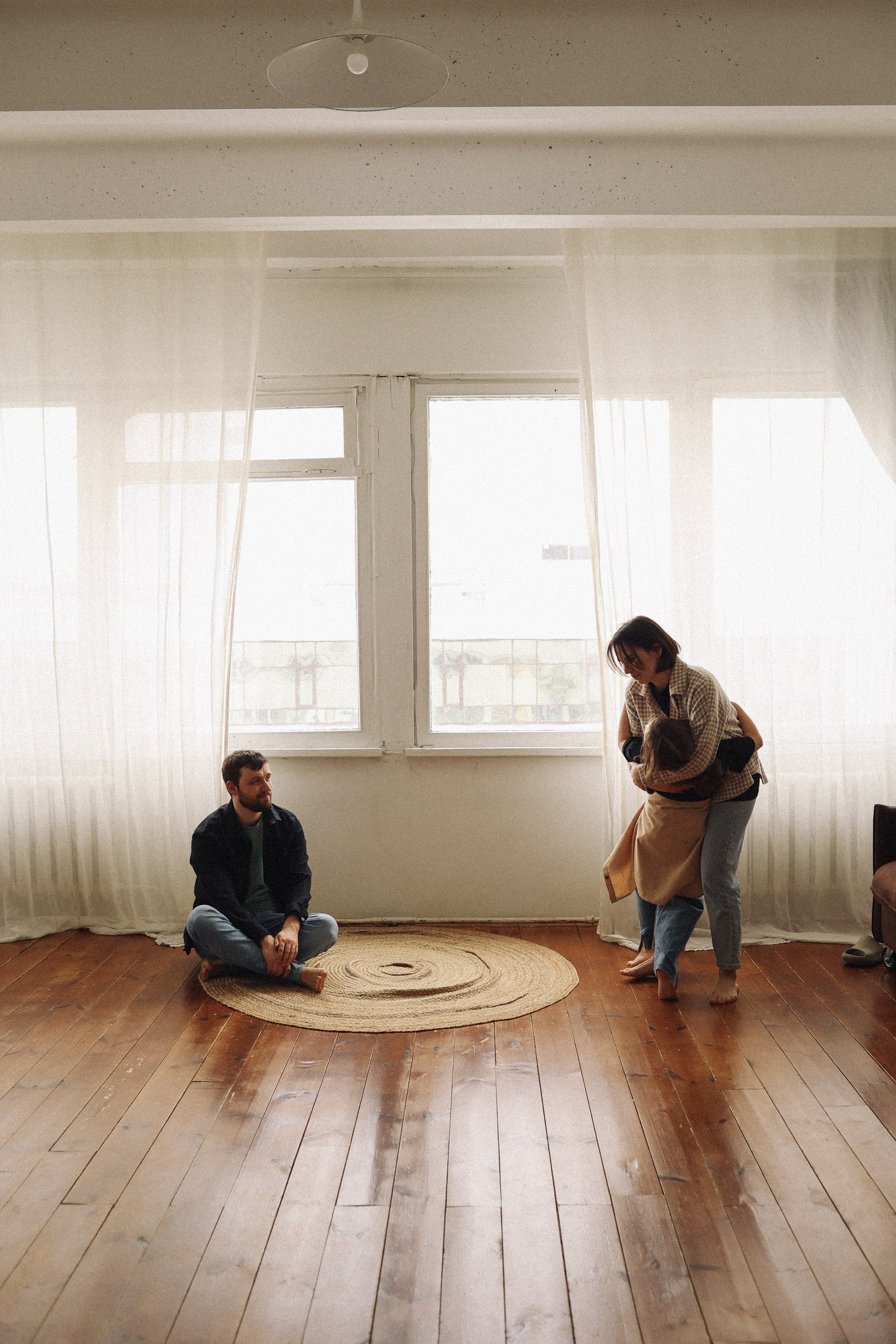 Семейная фотосессия Фотосессия в Москве Семейная фотосессия в студии. Фотограф Владимир Москва