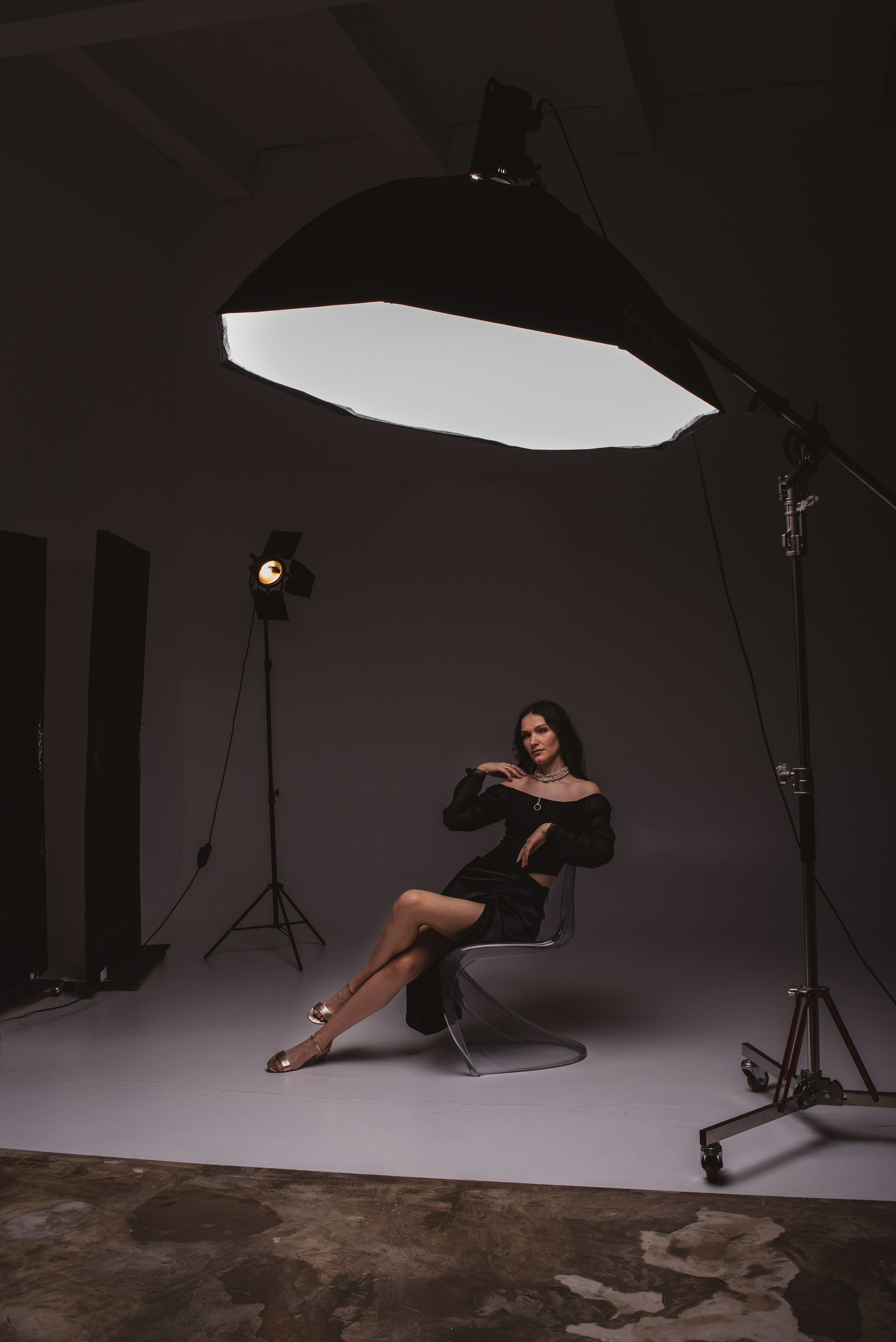 Шикарная женщина. Сайт портфолио