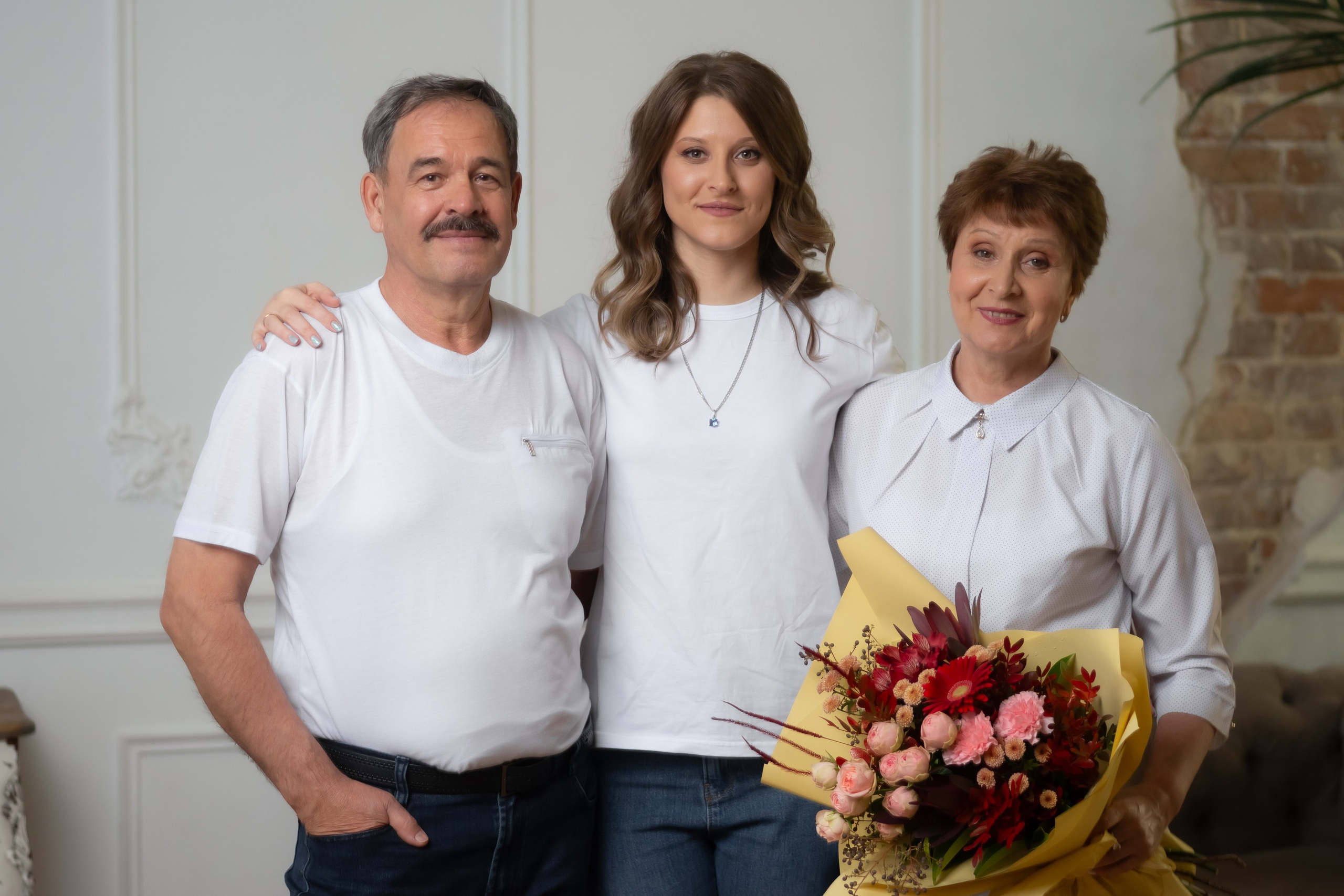 Семейная в студии. Ольга Плаксина фотограф в Саратове