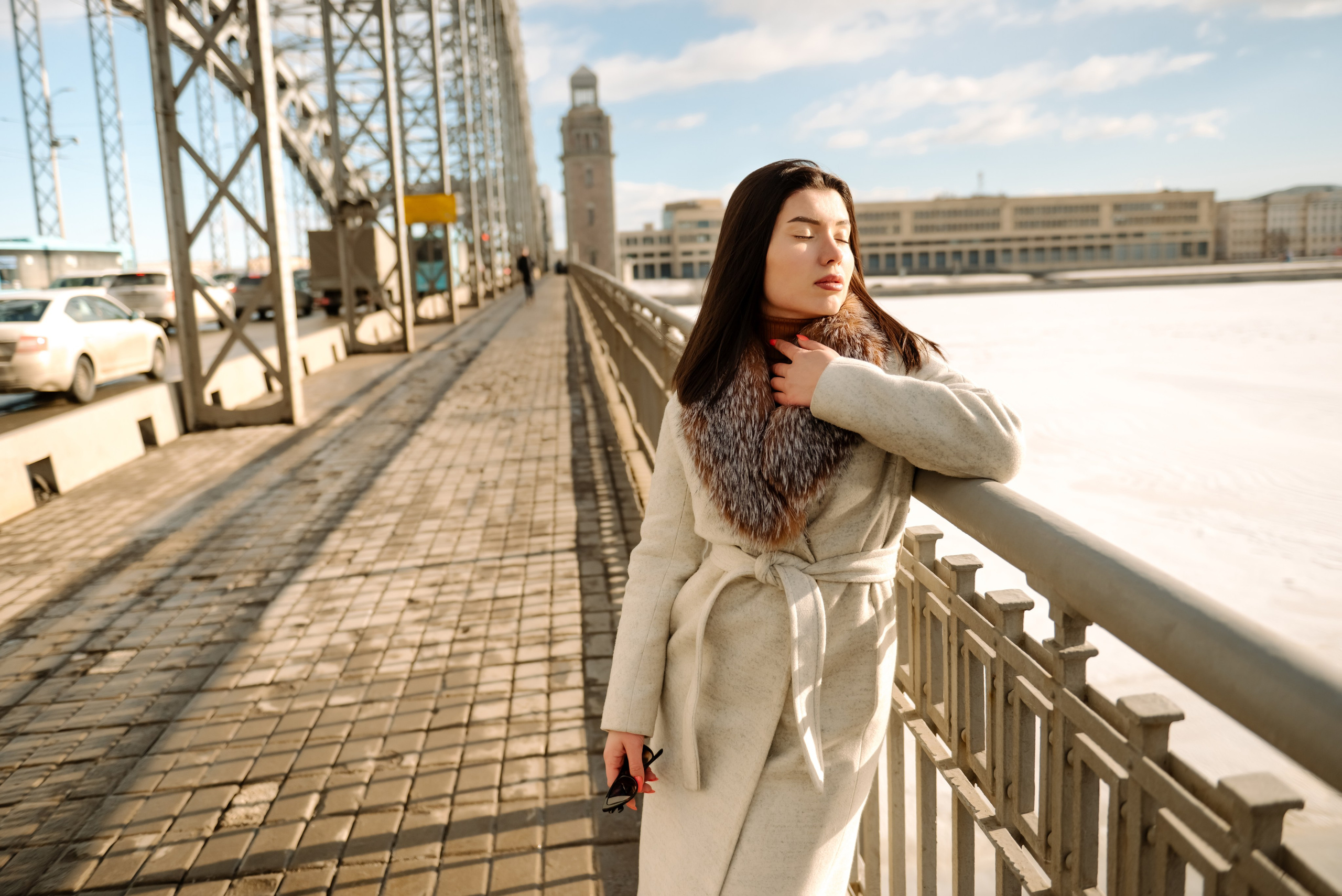 Большеохтинский мост. Свадебный и сеейный фотограф в Санкт-Петербурге Елена Худякова