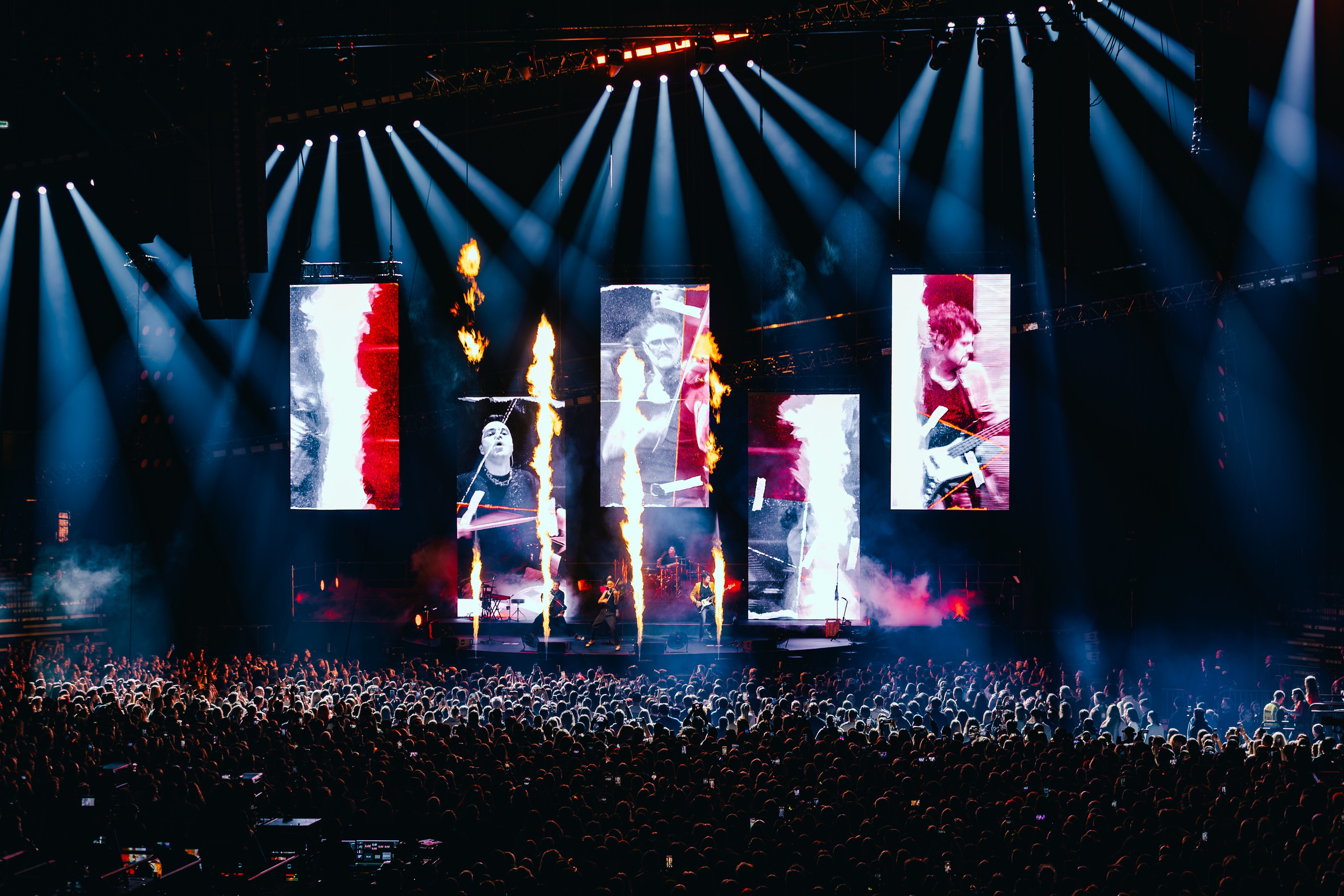 THE HATTERS В ВТБ АРЕНЕ 16.10.25. Концертный и репортажный фотограф в Москве и Санкт-Петербурге Мария