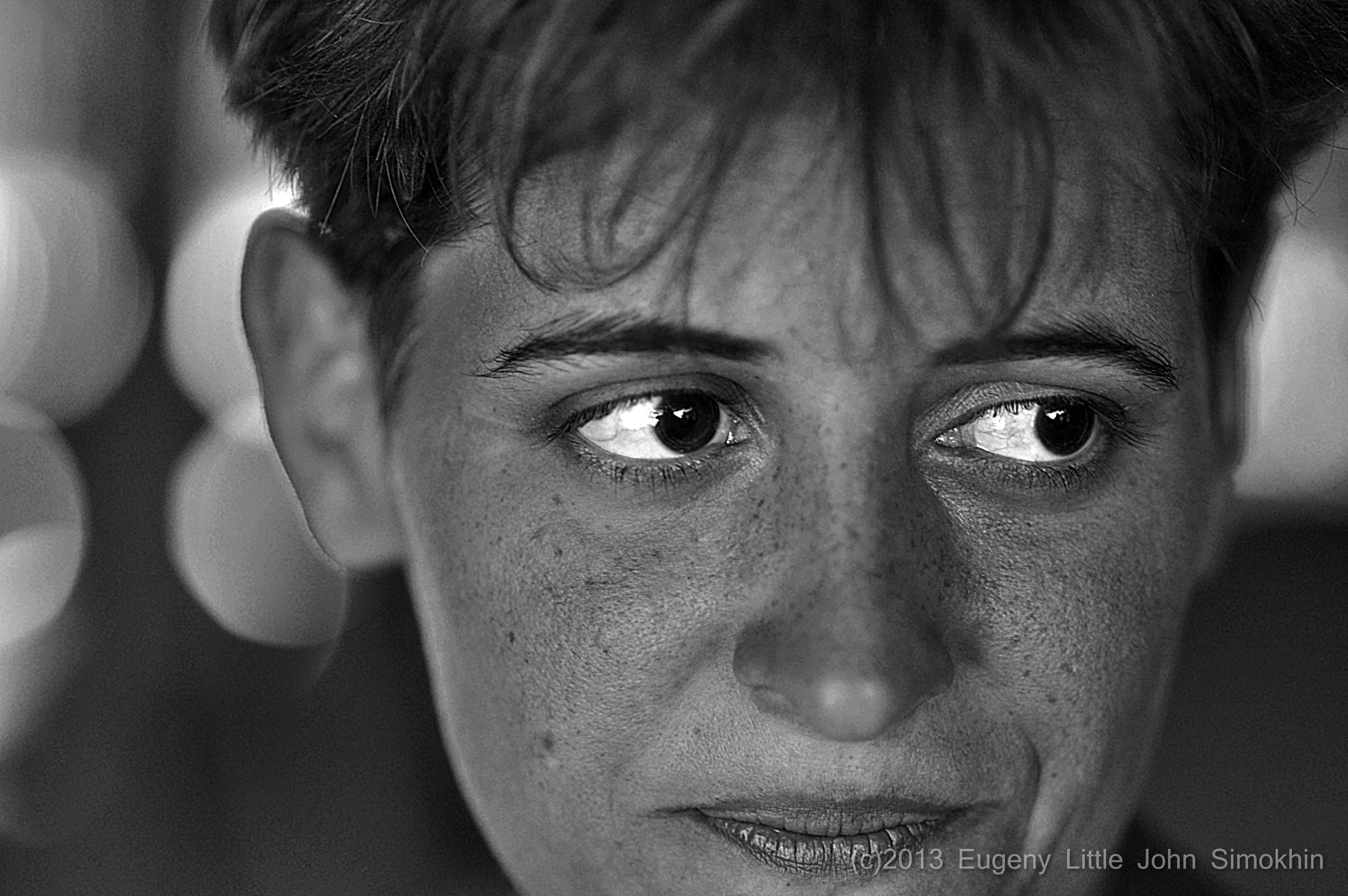 Женский портрет. Фотограф Евгений Симохин