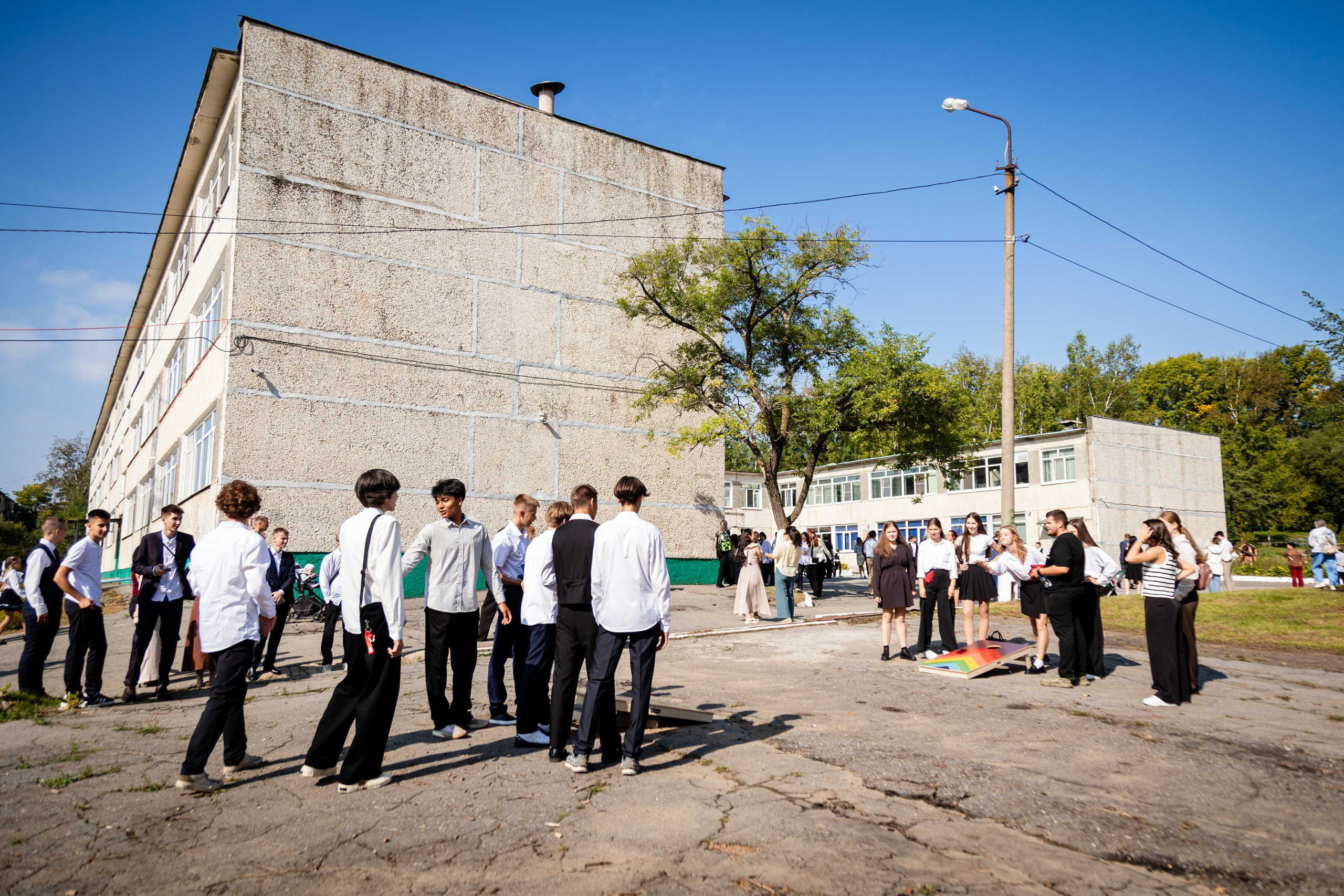 Гимназия № 50. Детский фотограф видеограф в Хабаровске Михаил Орлов