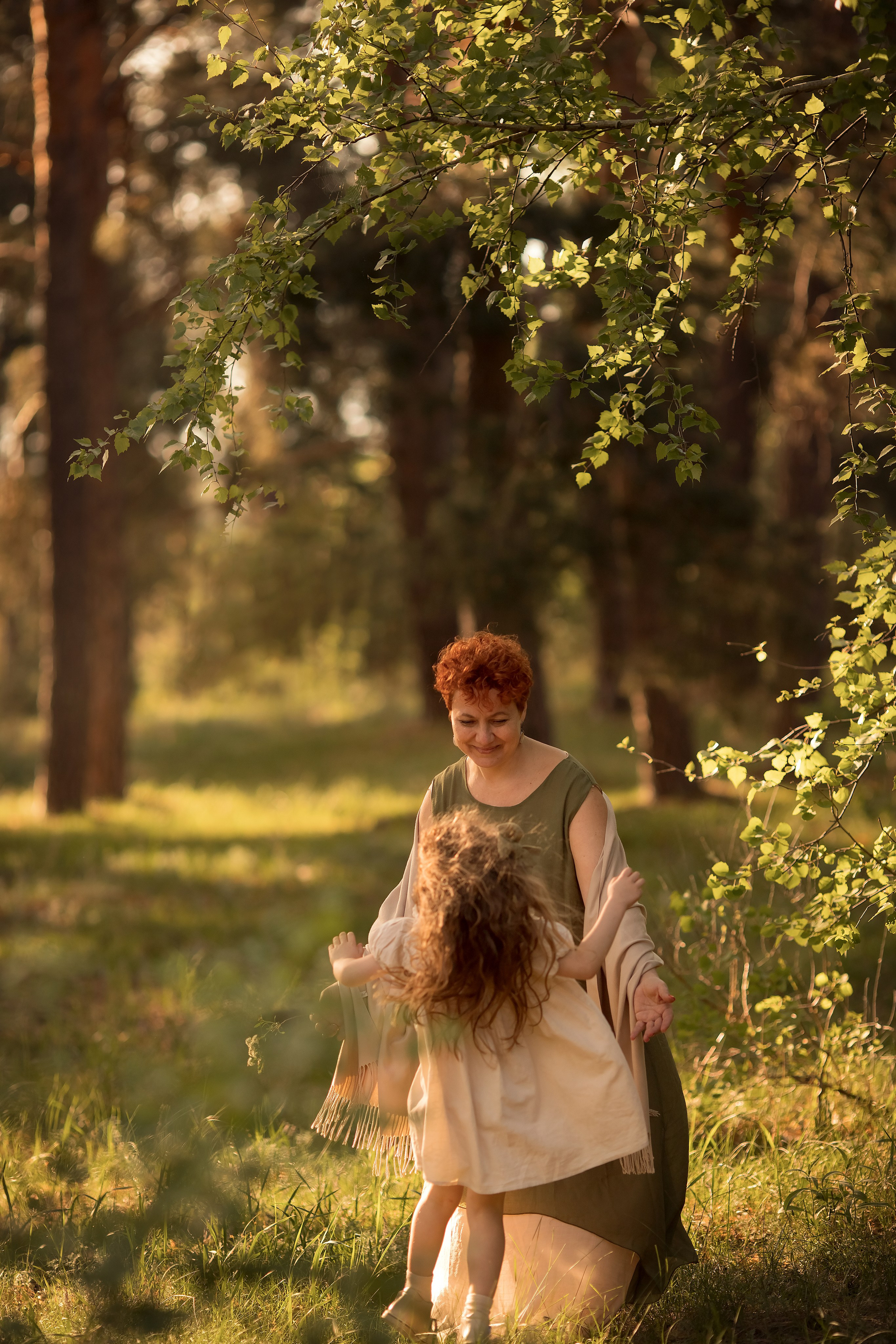 В весеннем лесу. Семейный и детский фотограф в Саратове Полина Коткина