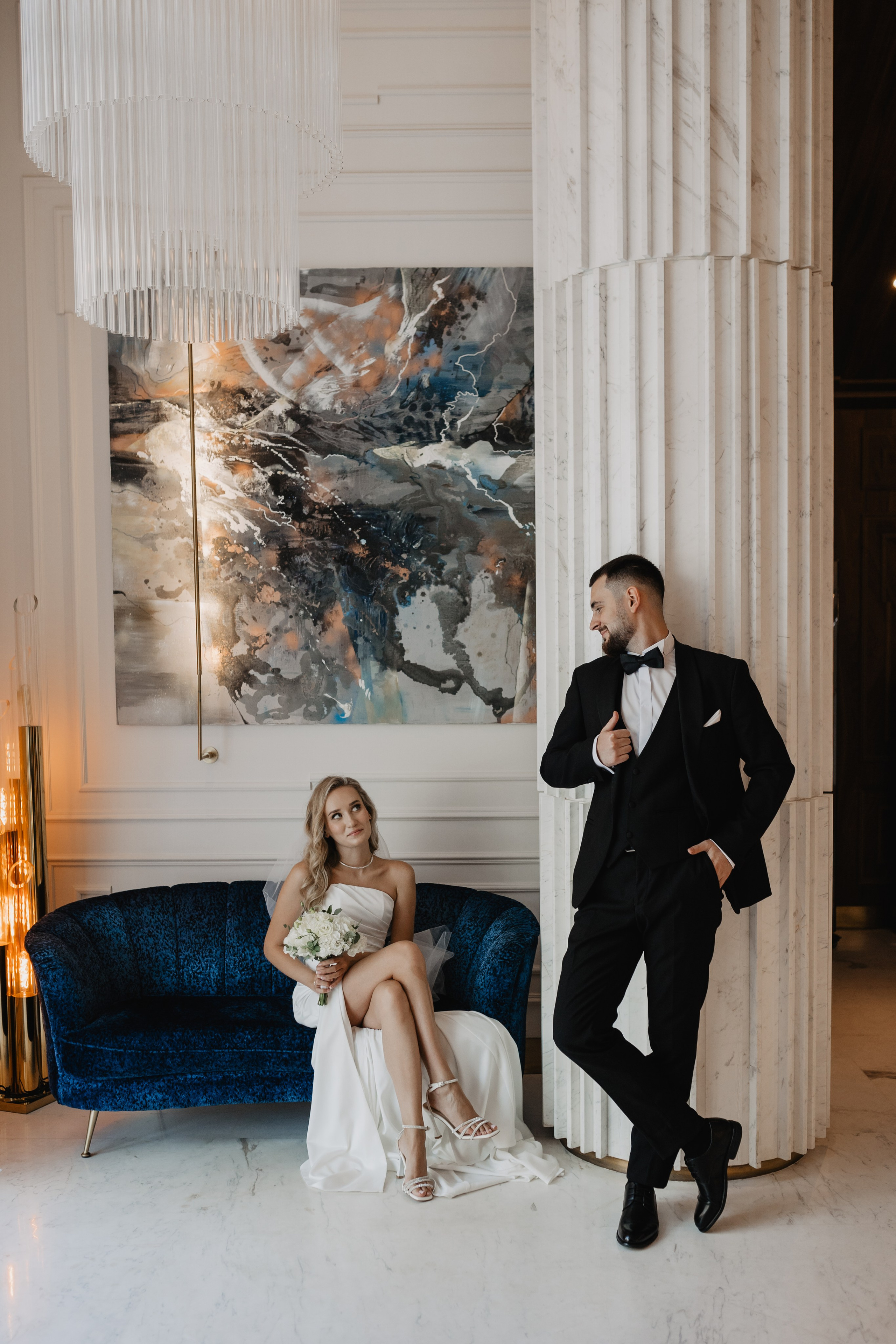 свадебная фотосессия в отеле Марриотт Империал Плаза