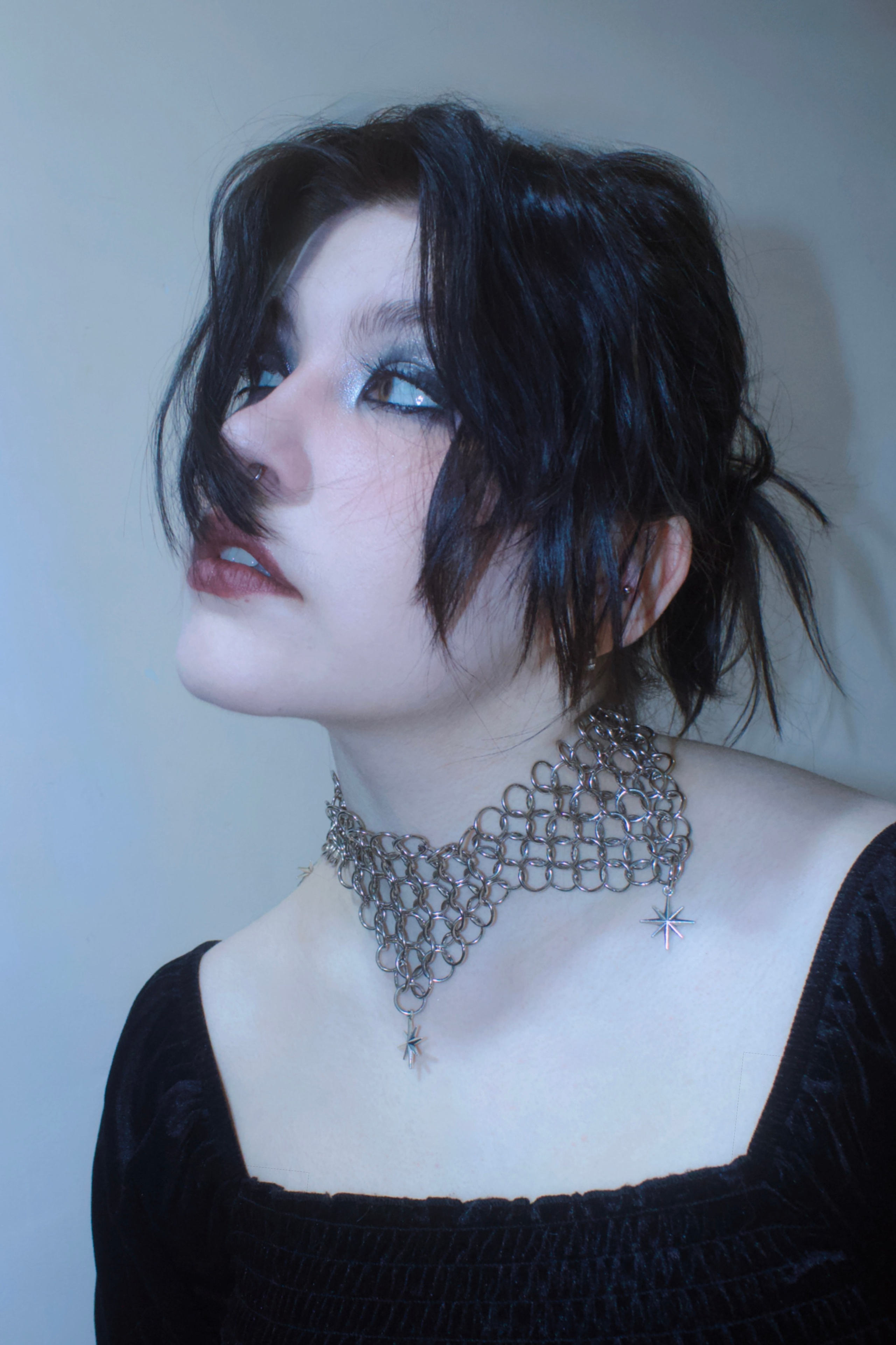 Чокеры из кольчуги. Украшения из кольчуги в Москве Соня Спросонья