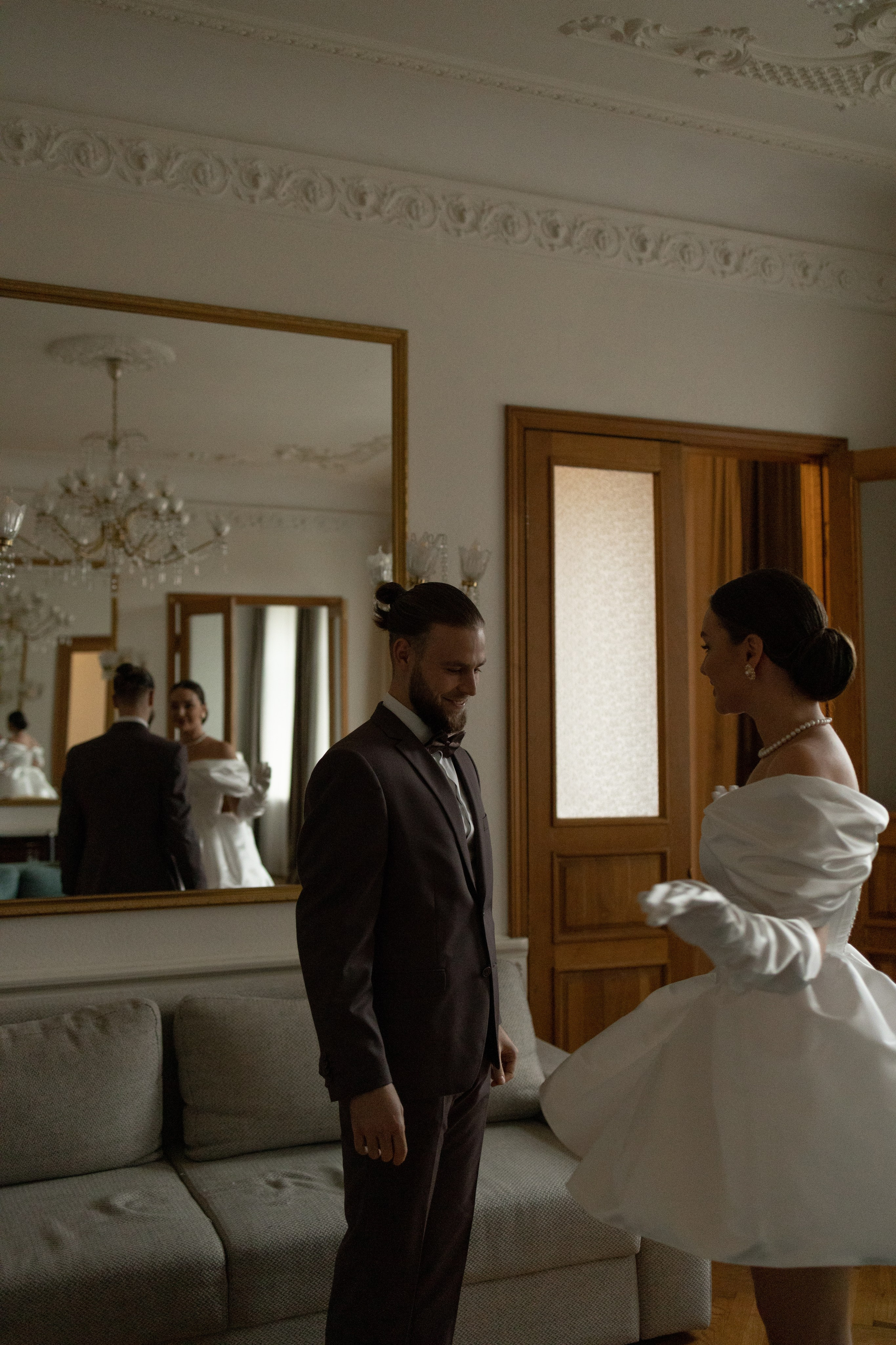 Свадебная фотосессия в студии/отеле. Фотограф в Санкт-Петербурге Шевченко Наталья