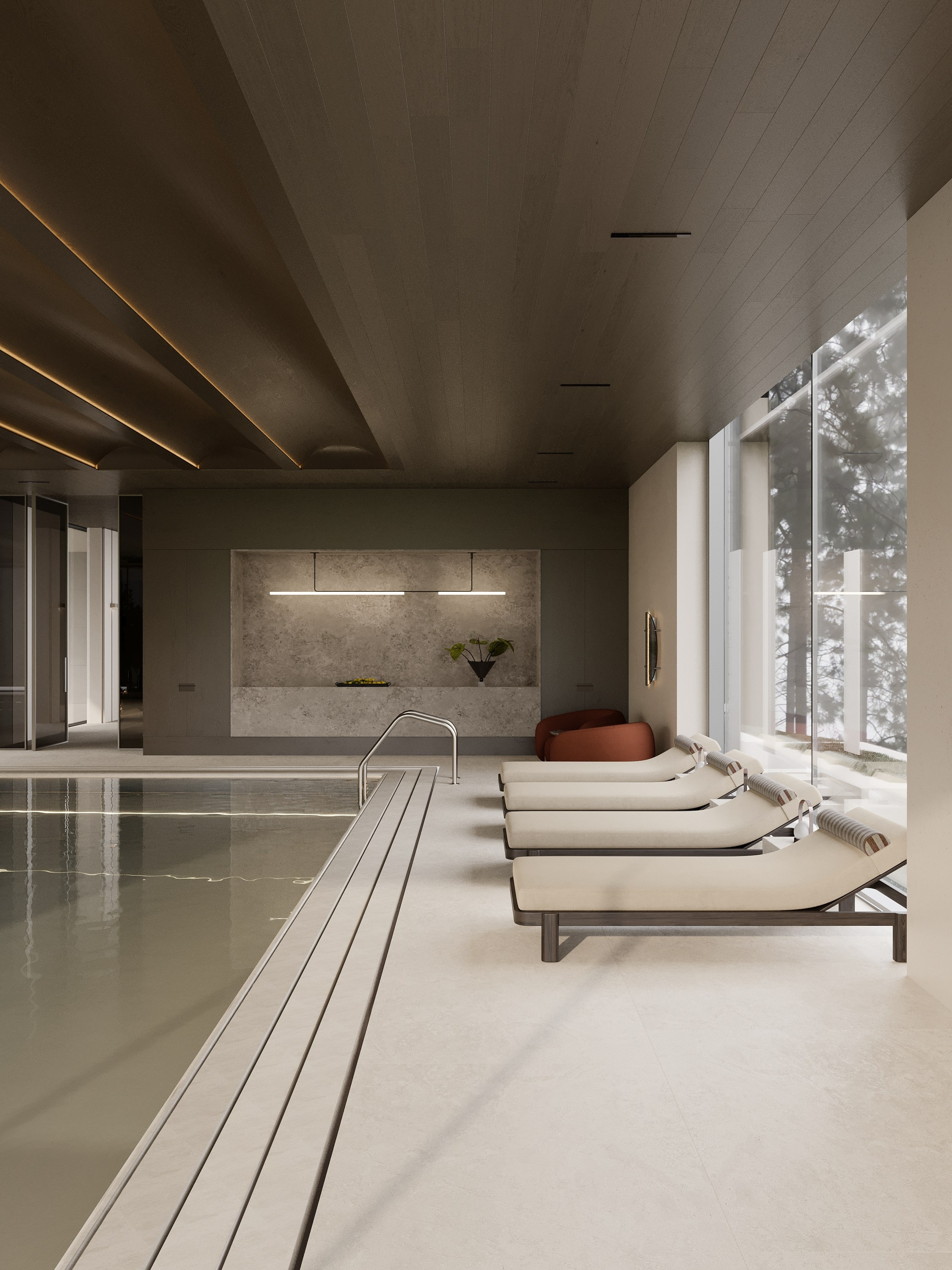 VILLA MADISON /1250 sq m /25'. Интерьерное ателье numéro а