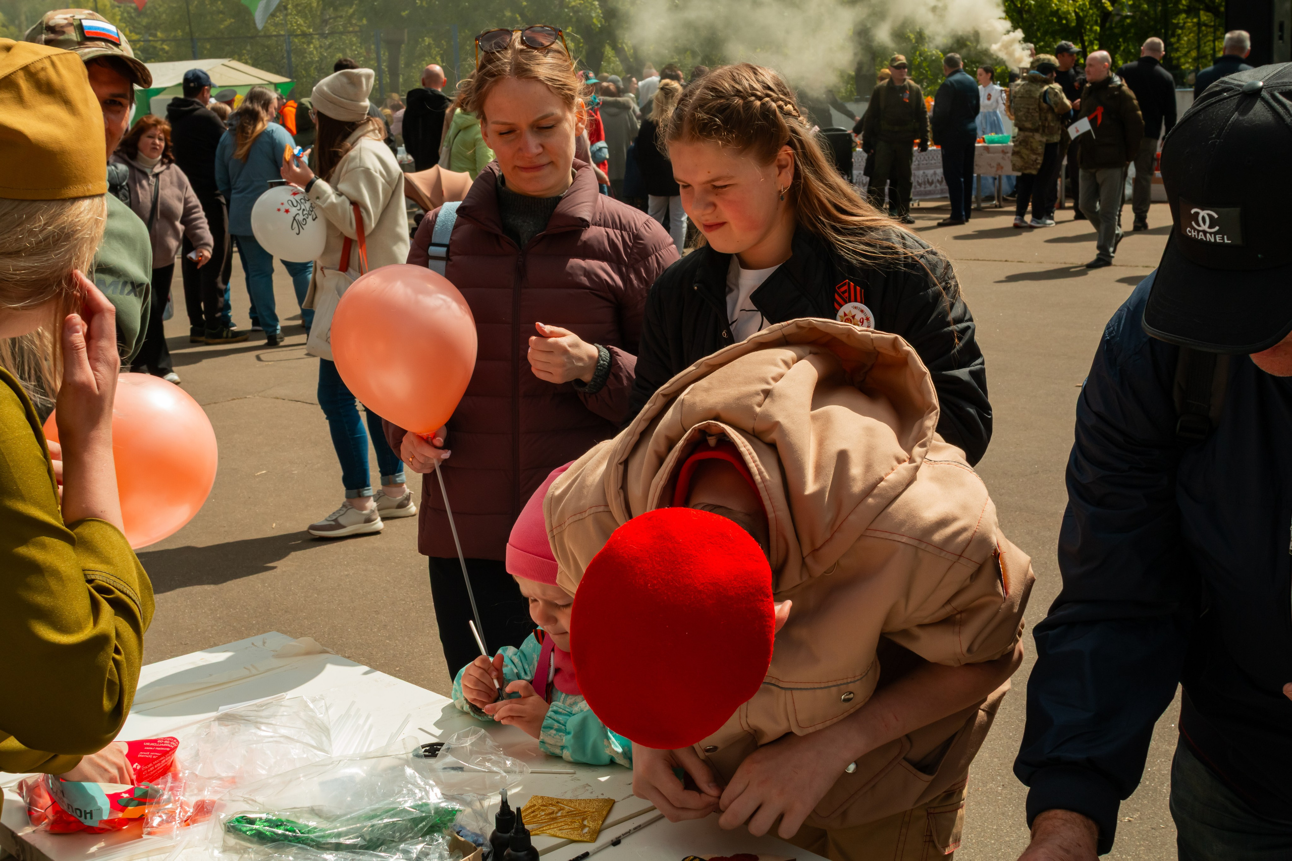 Репортаж с 9 мая 2025 года, День Победы! ВАО Москва. Фотограф Илья Варакин