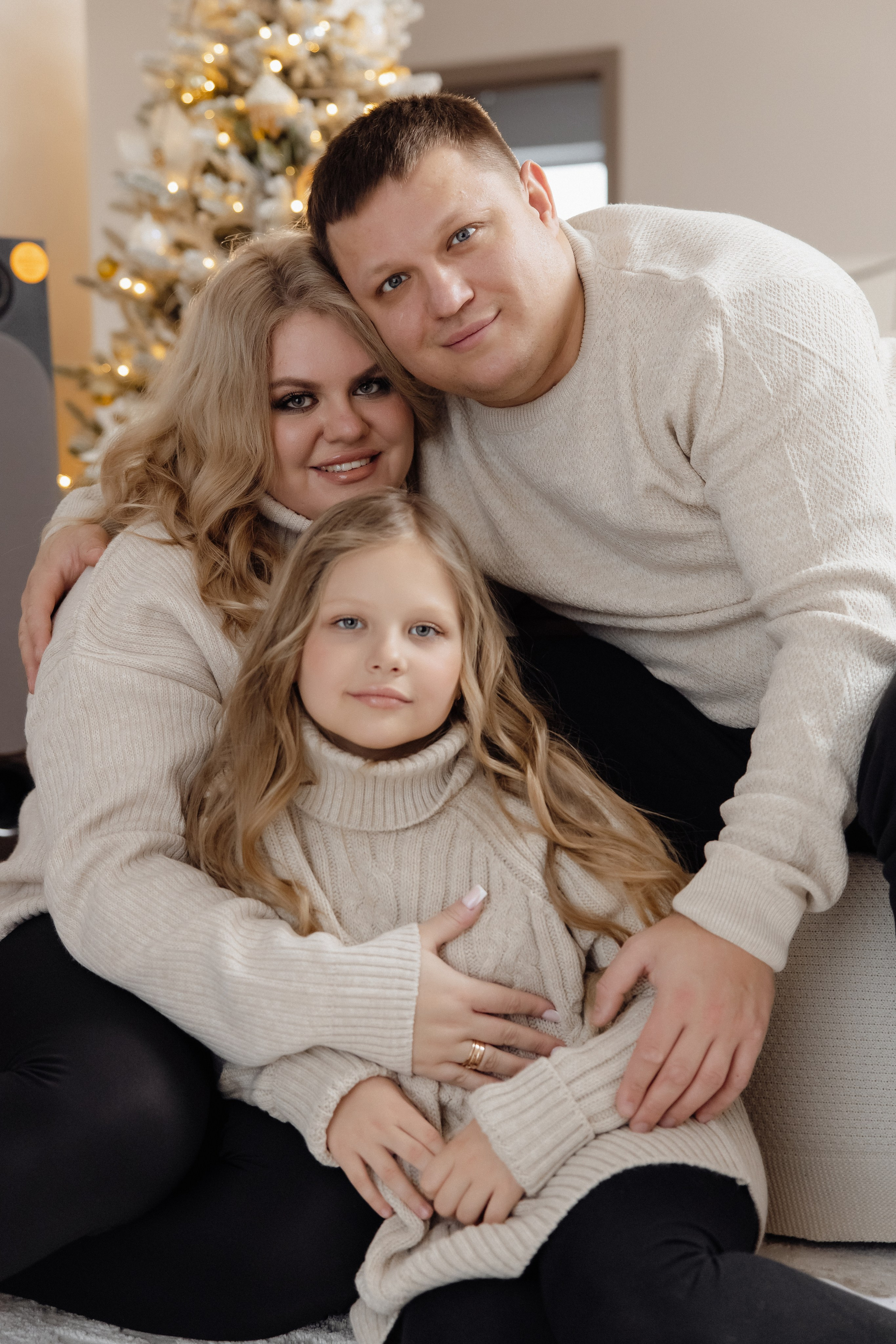 Домашняя новогодняя. Семейный и свадебный фотограф в Челябинске Мария Леонтьева