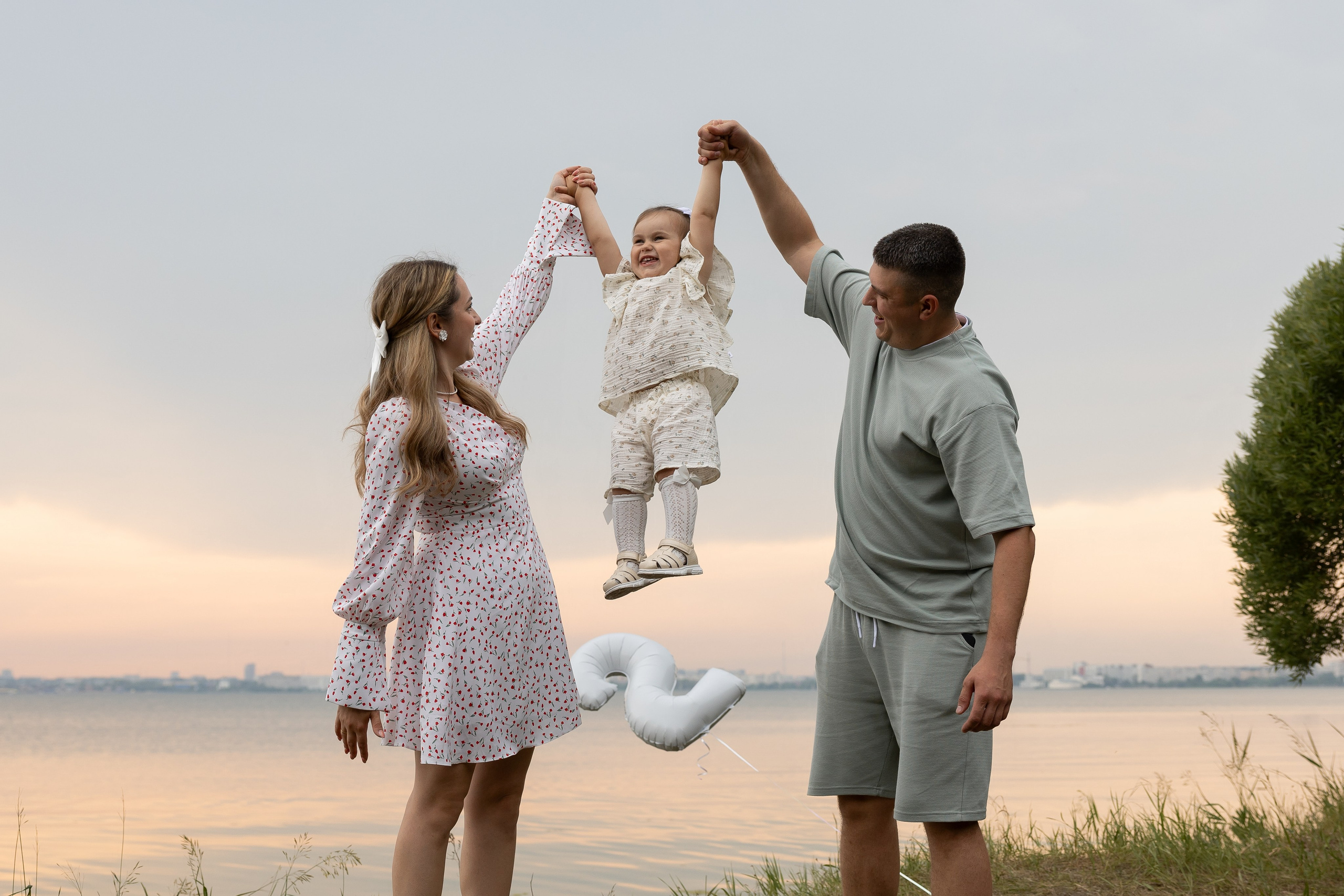 Денис, Наталья и София. Семейный и свадебный фотограф в Челябинске Мария Леонтьева