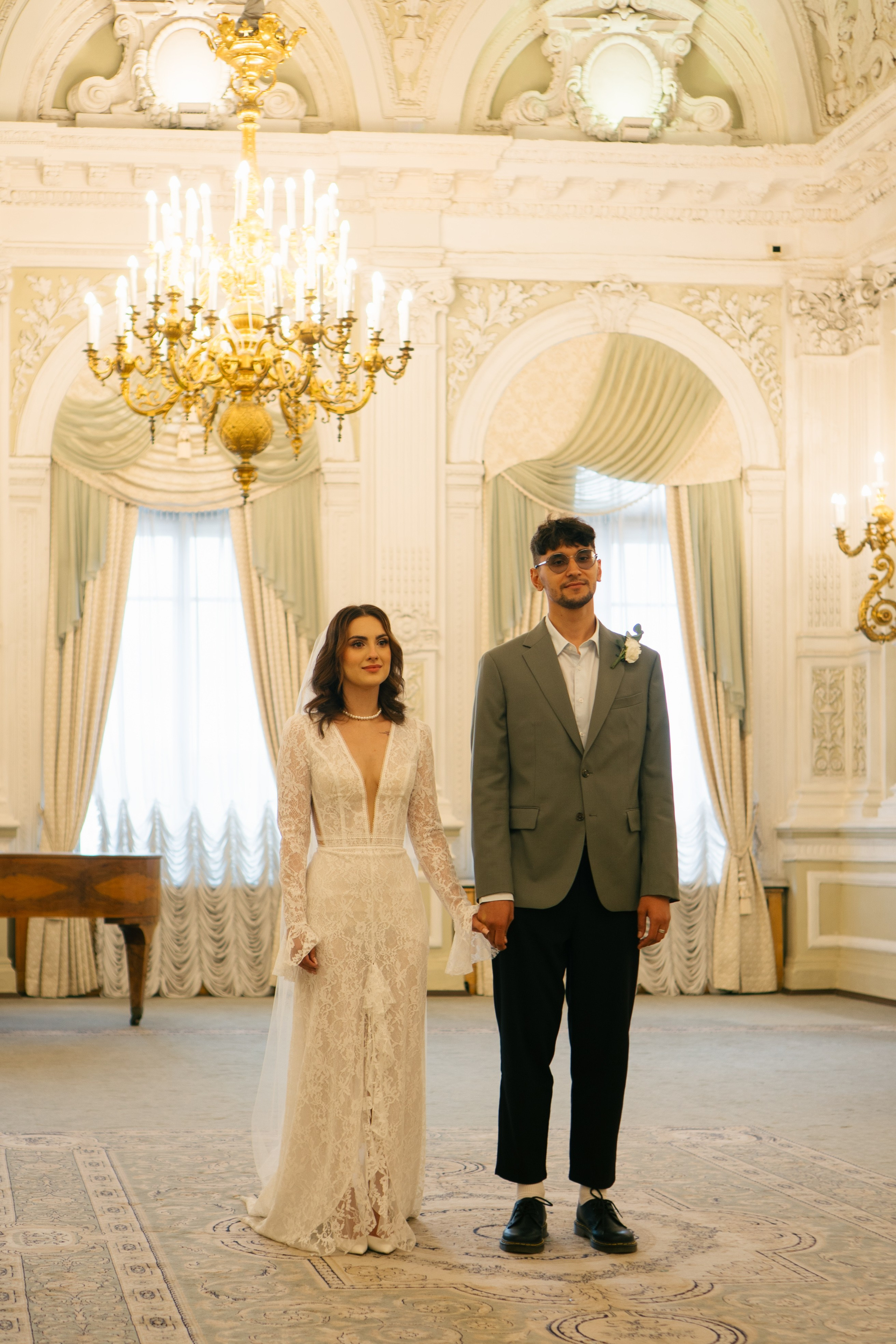 СВАДЕБНАЯ СЬЕМКА В ПЕРВОМ ДВОРЦЕ БРАКОСОЧЕТАНИЯ. Профессиональный фотограф, Санкт-Петербург — Виктория Богомолова