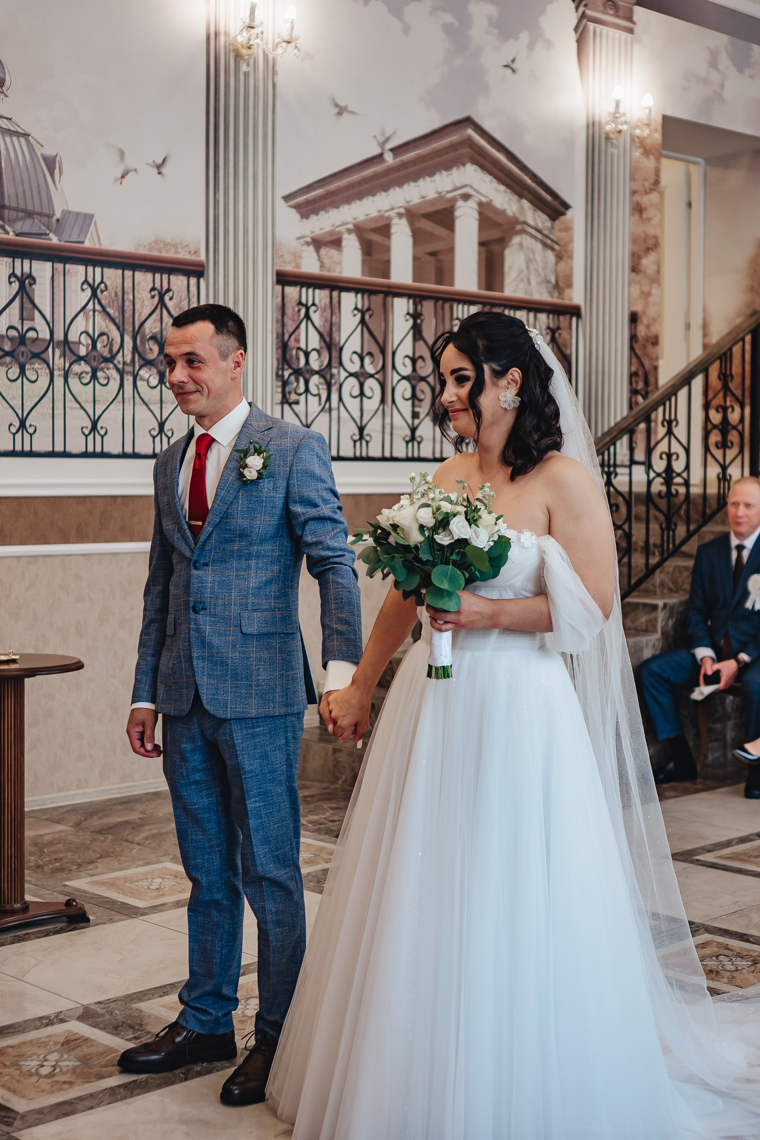 СВАДЕБНАЯ СЬЕМКА В ЗАГСЕ НА МОСКОВСКОМ ПРОСПЕКТЕ. Профессиональный фотограф, Санкт-Петербург — Виктория Богомолова