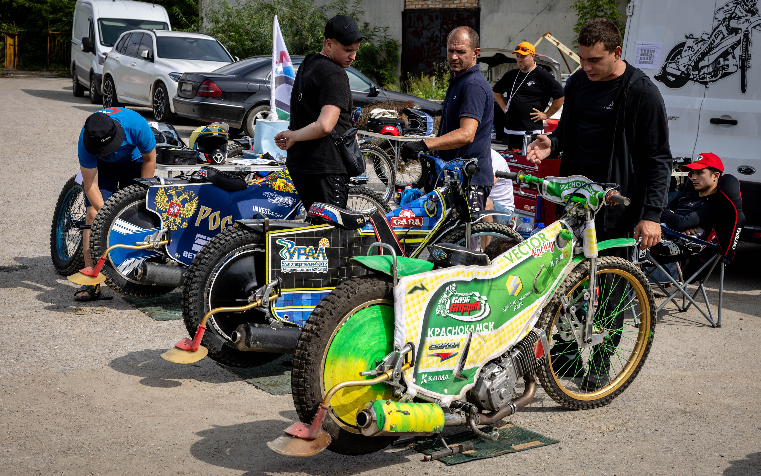 Мотогонки на гаревой дорожке. Bertran Ordo