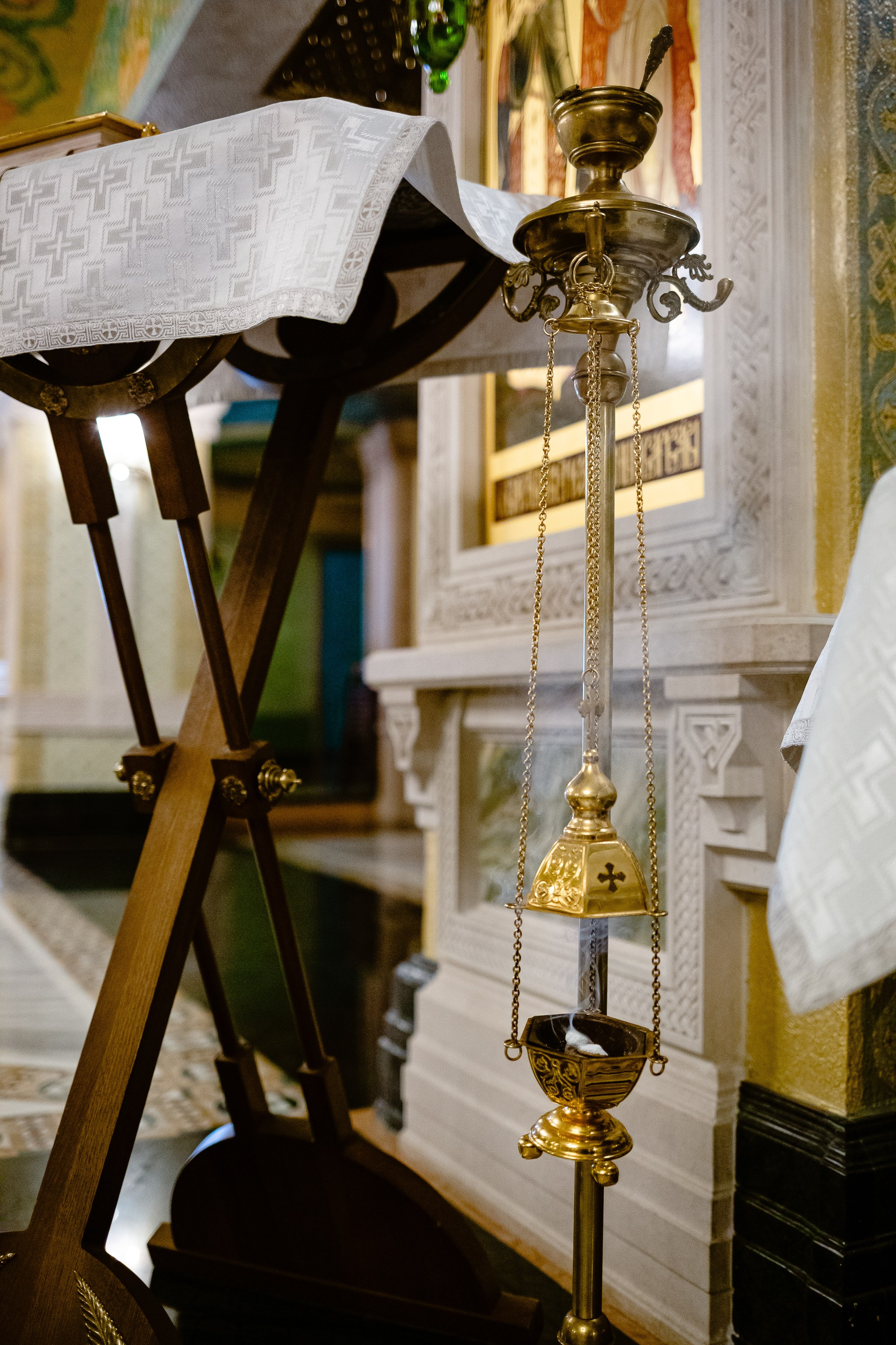 Крещение в сретенском монастыре.