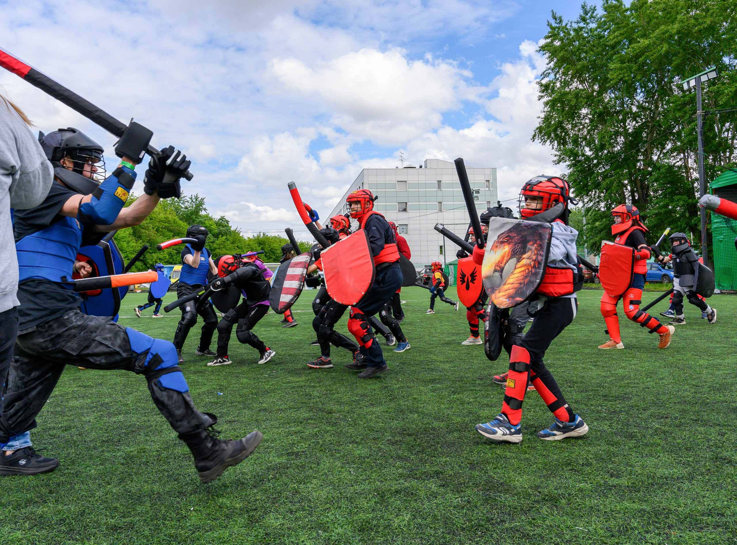 Детские маневры. Fotolux