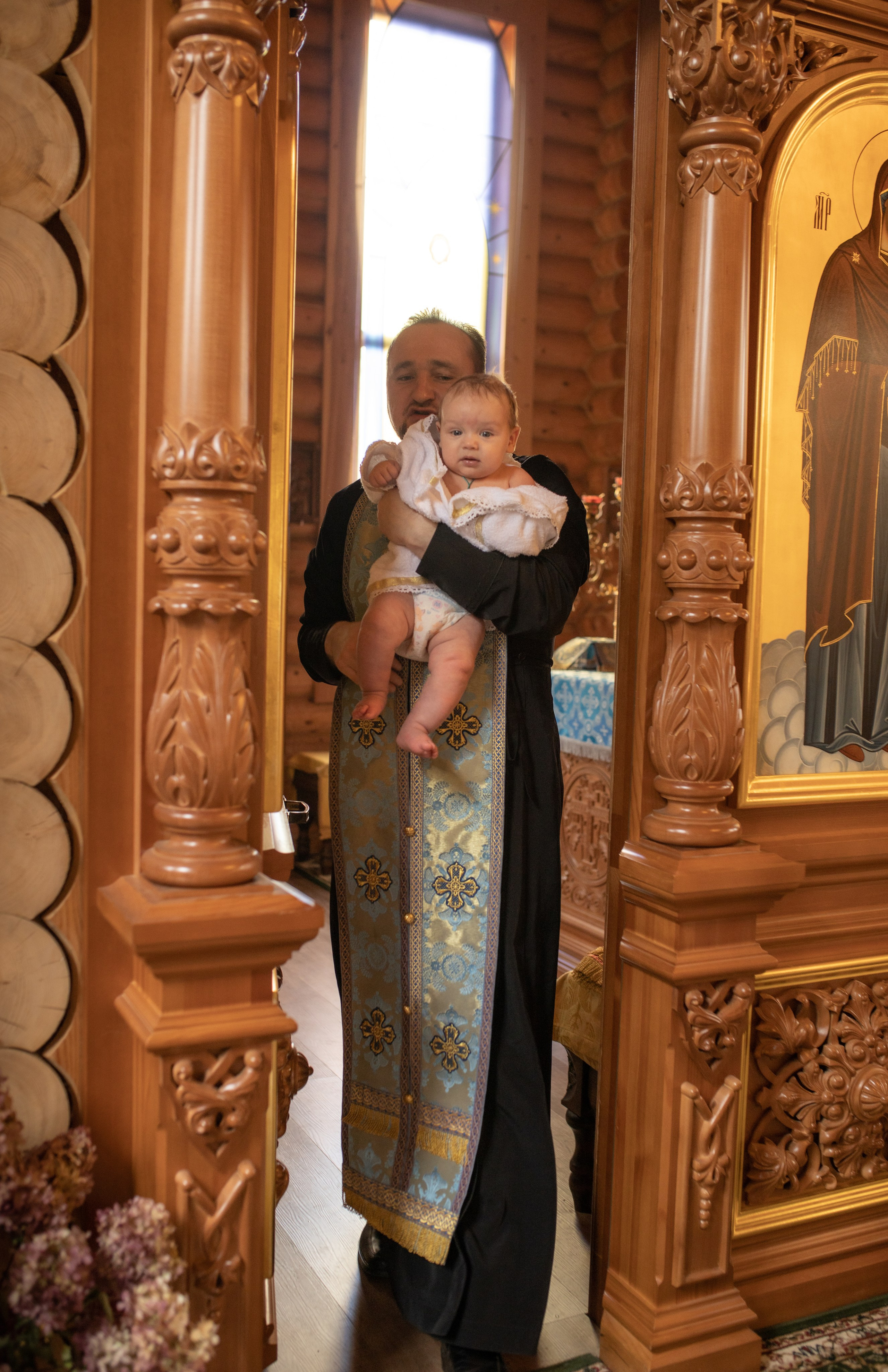 Таинство крещения Марка. Фотограф в Железнодорожном и Балашихе