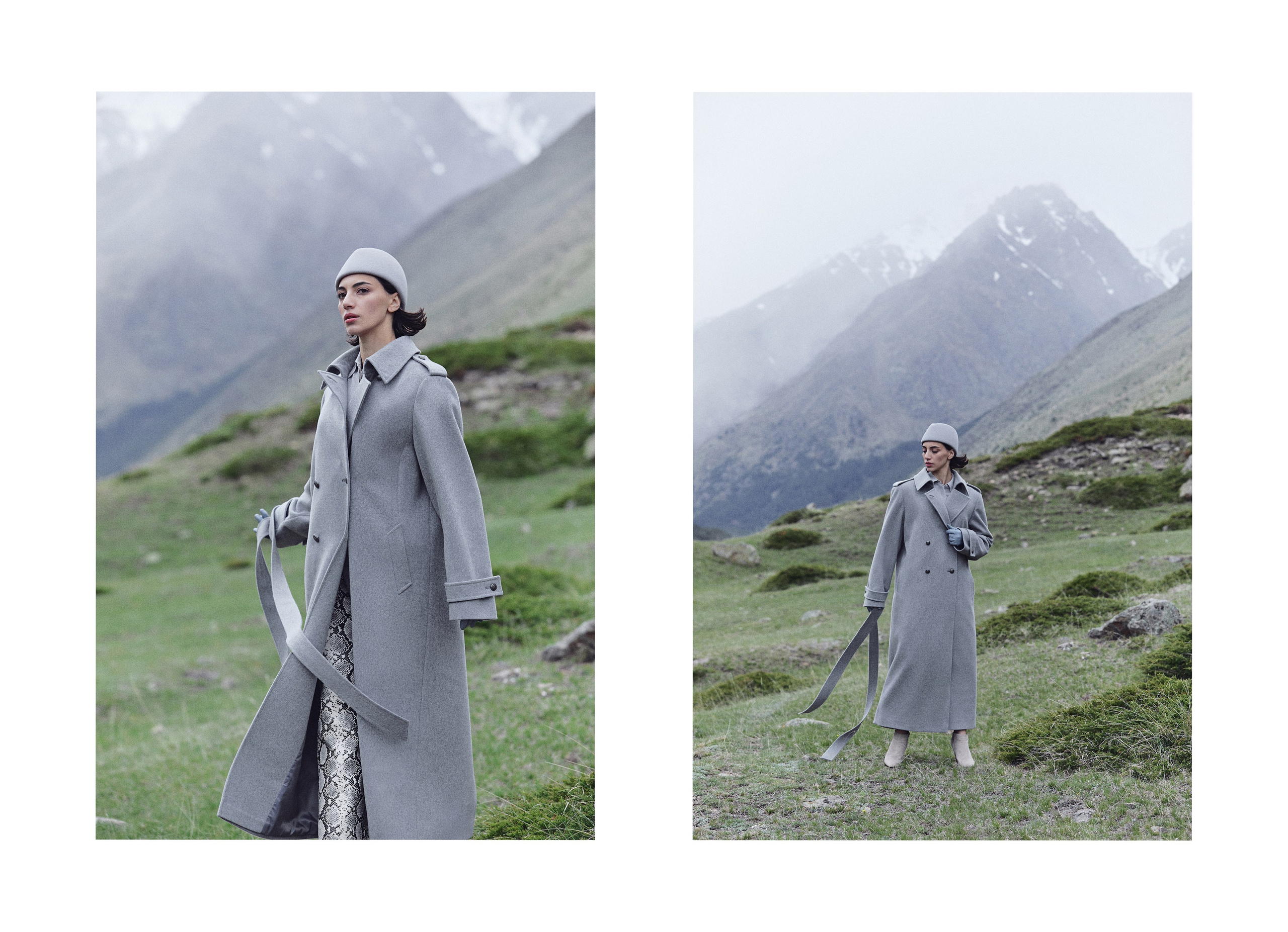 Имиджевая съемка для бренда в горах. Фотограф Продюсер в горах КБР / Москва  Нальчик Горы