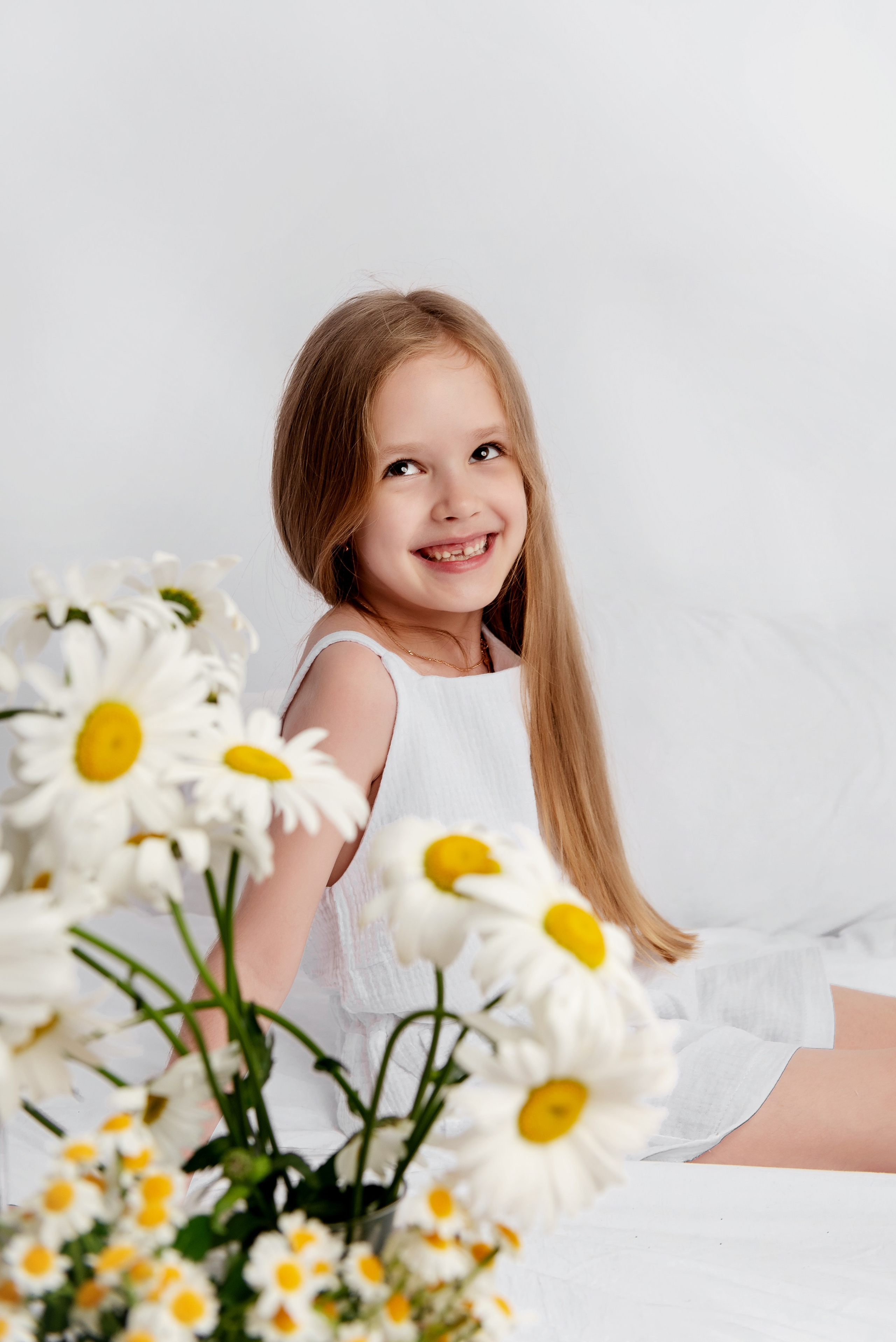 Ромашки. Детский фотограф в Долгопрудном и Москве