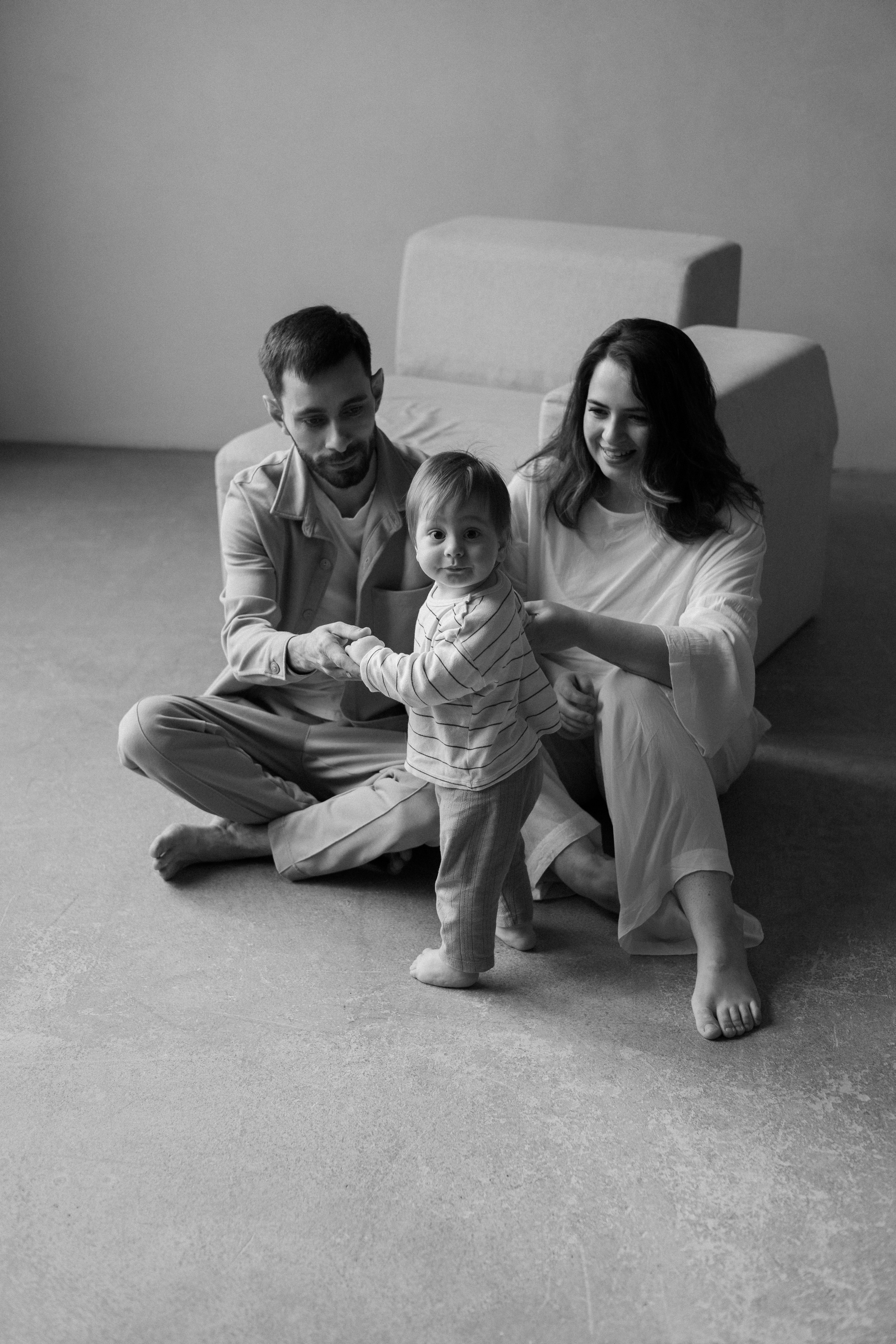 Семья с малышом. Семейный и свадебный фотограф в Краснодаре Елизавета Замаева