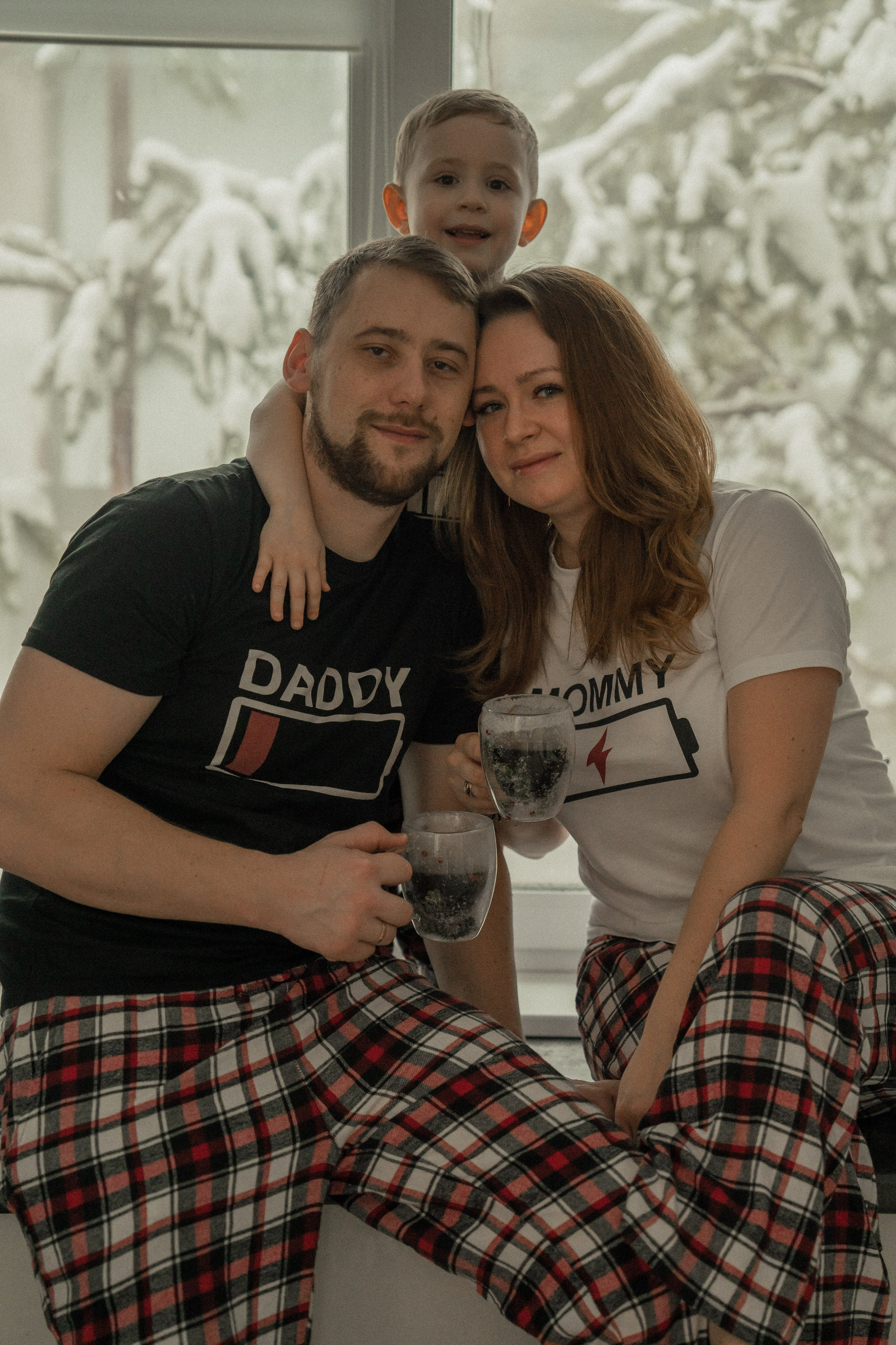 Домашняя фотосессия в пижамах. Семейный фотограф Екатеринбург Татьяна Девятых