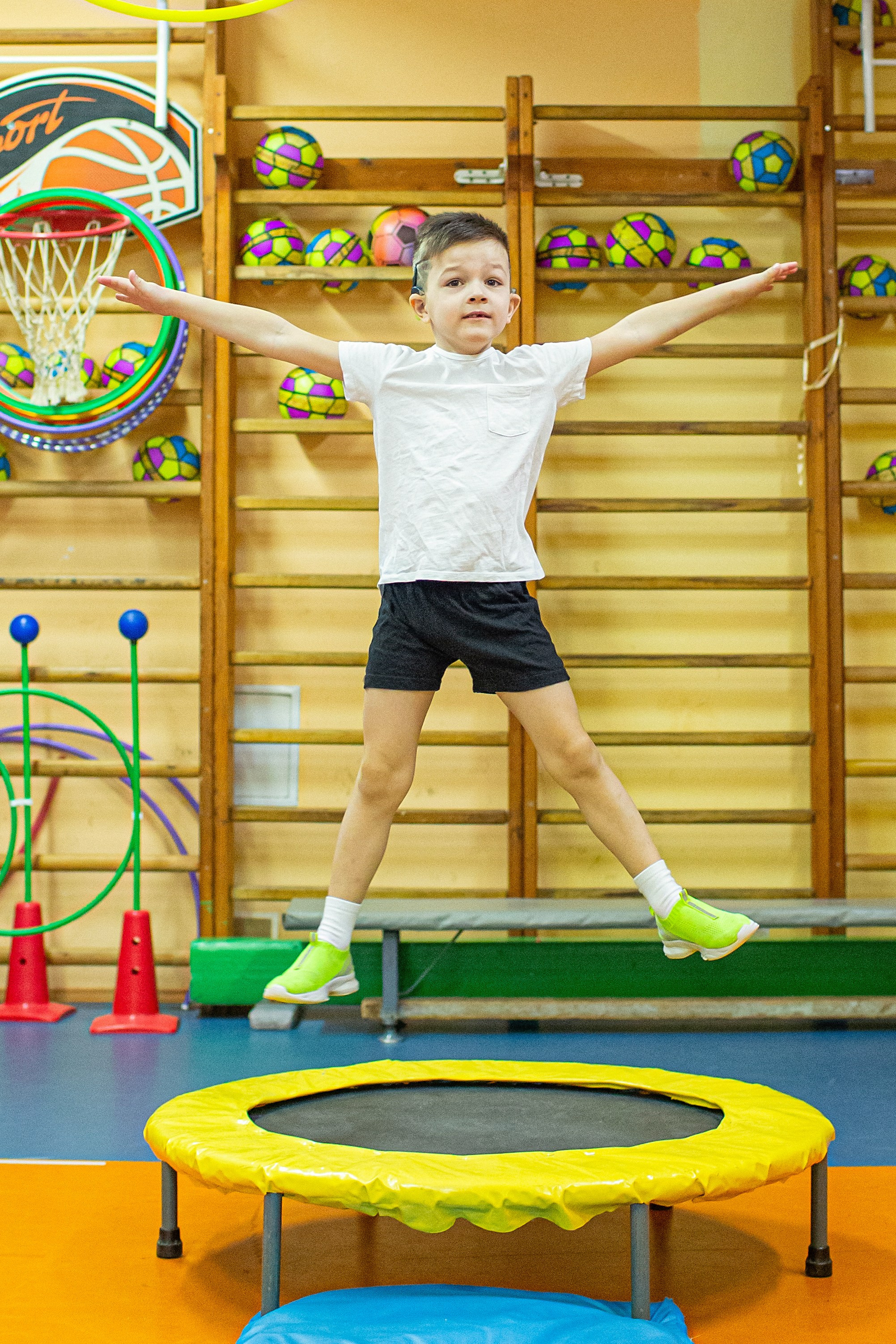 Физкультура в детском саду. Свадебный, семейный, детский фотограф в Санкт-Петербурге