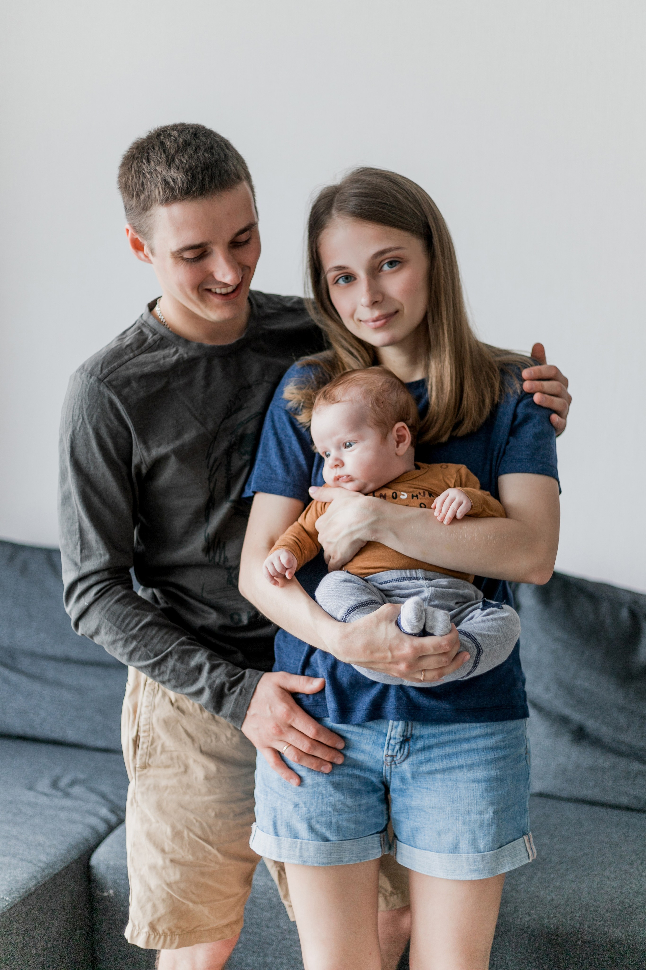 С малышом. Фотограф Софья Володкина