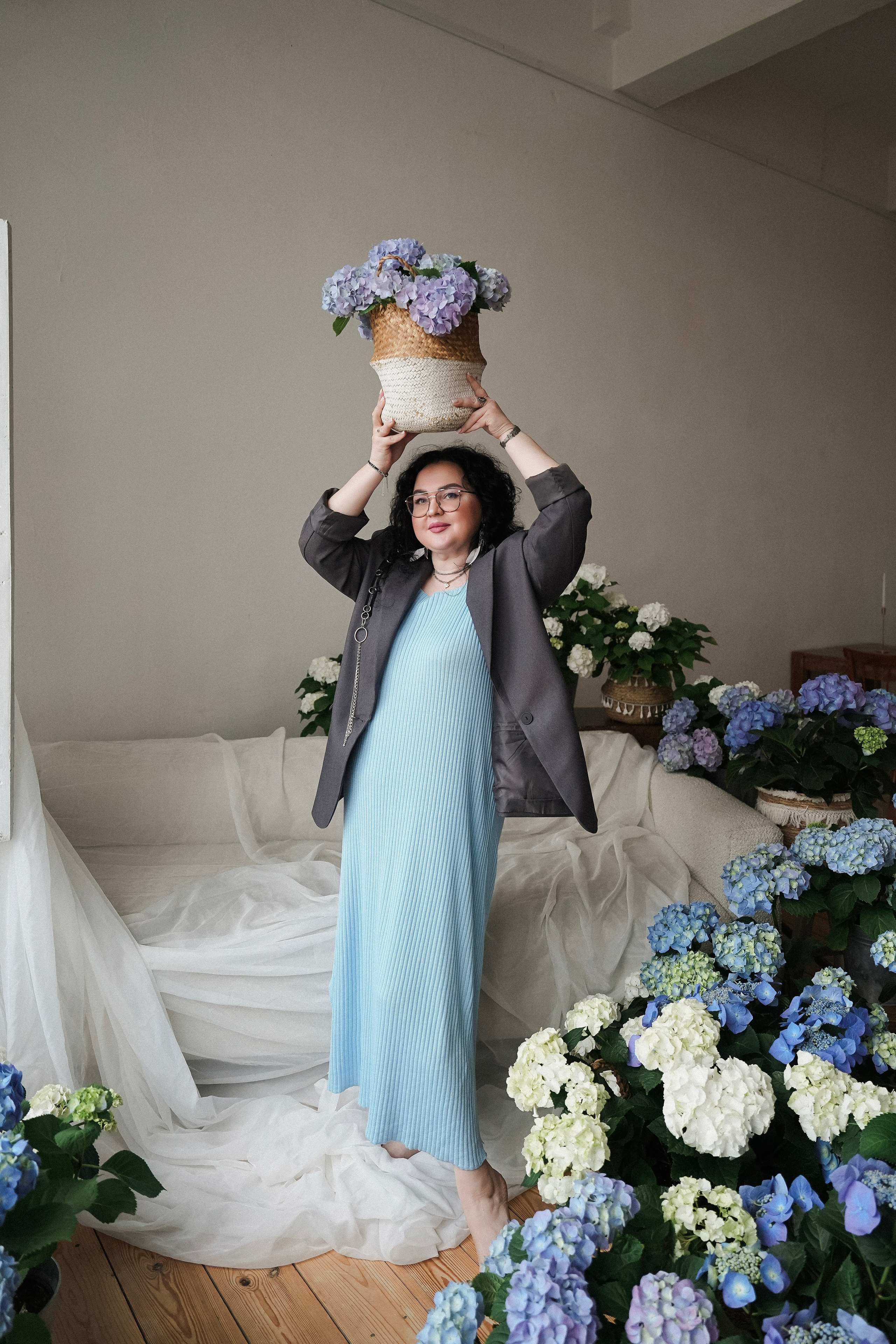 Фотодень в гортензиях. Фотограф с психологическим образованием