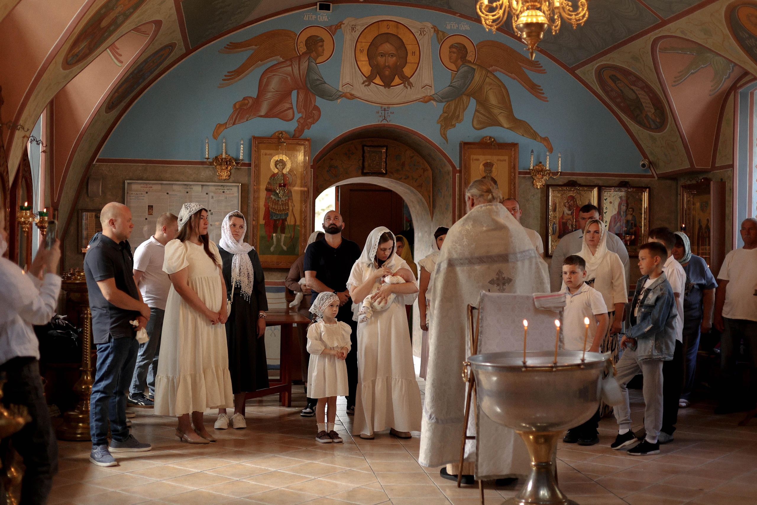 Крещение Софии. Фотограф Анастасия Кувшинова Москва