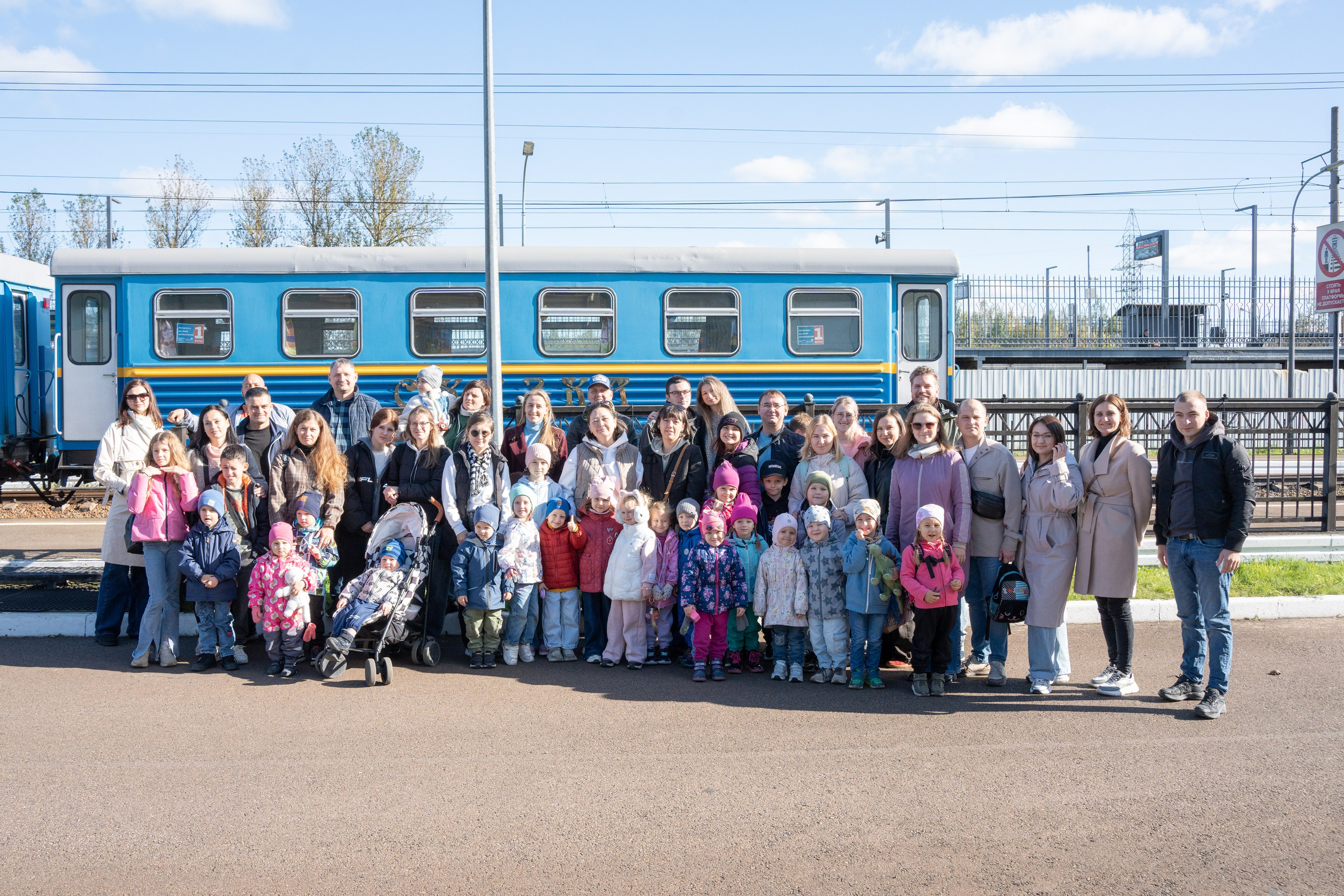 Малая Октябрьская детская железная дорога. Фотограф Мария Ковкова