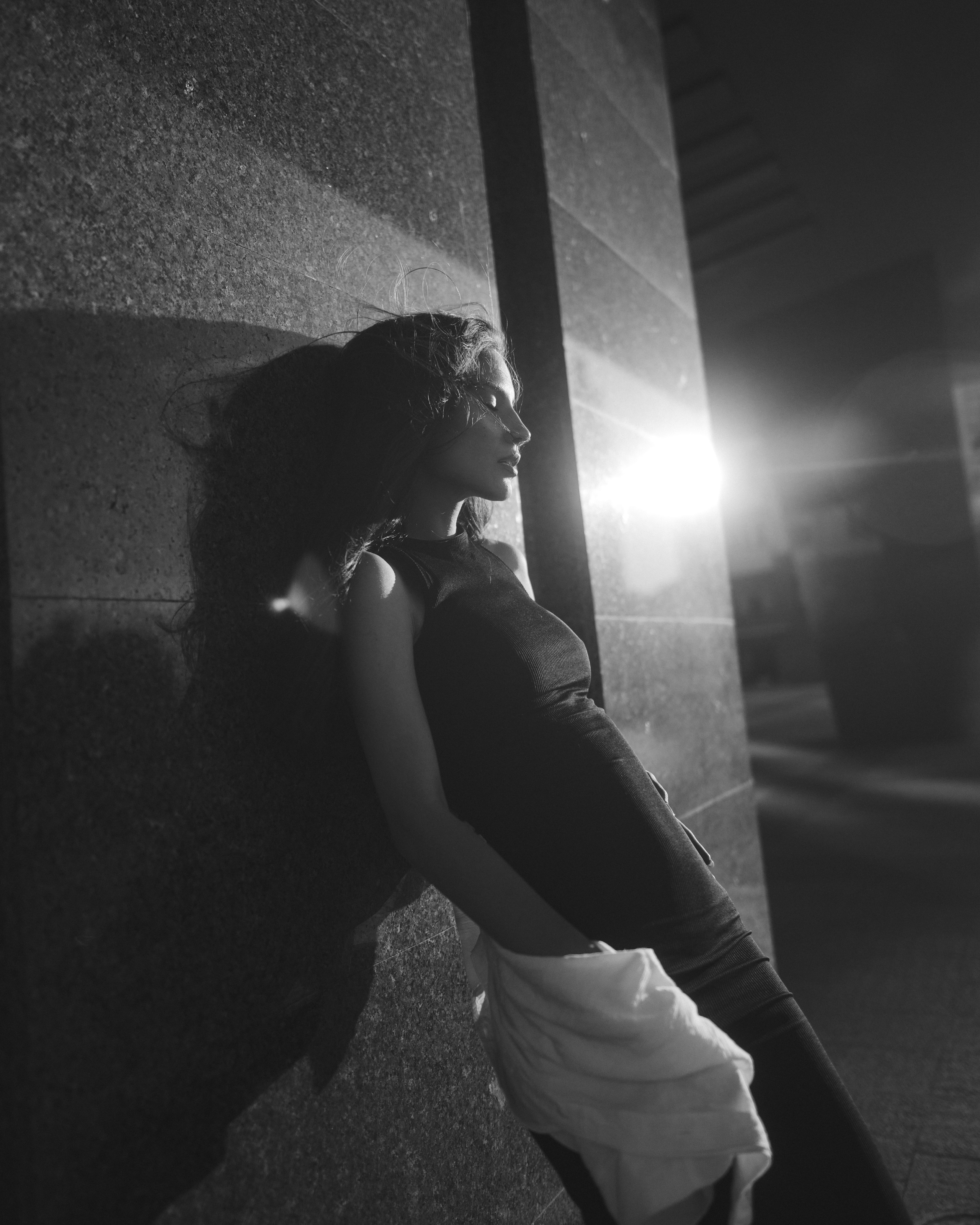 Прогулочная фотосессия с Олей по улице Тельмана