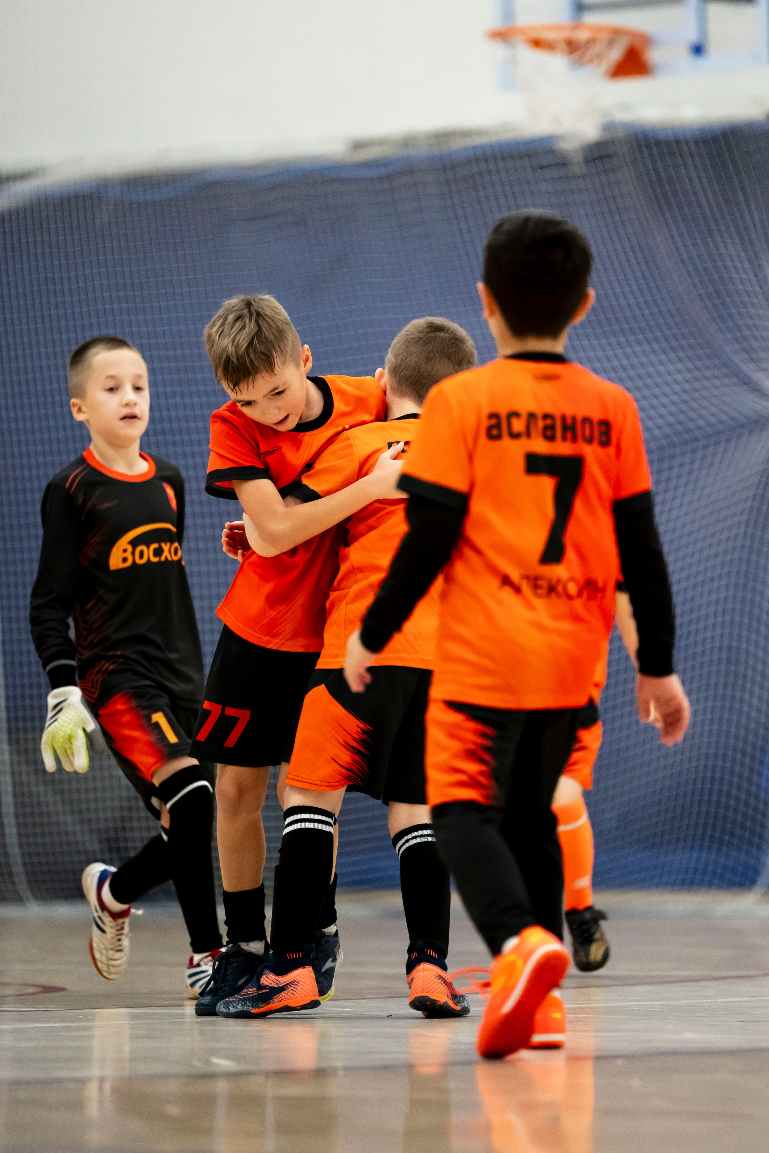 Всероссийский турнир по мини футболу FUTSAL KIDS TROPHY 2025. Спортивный фотограф в Туле и Тульской области. Файсханова Фото Спорт