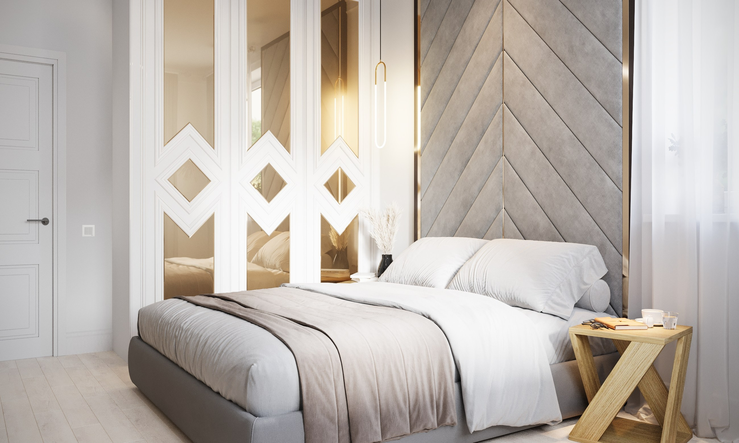 Гостевая комната. Intoo.ru — Дизайн интерьера в Москве. Частный дизайнер Роман Королев