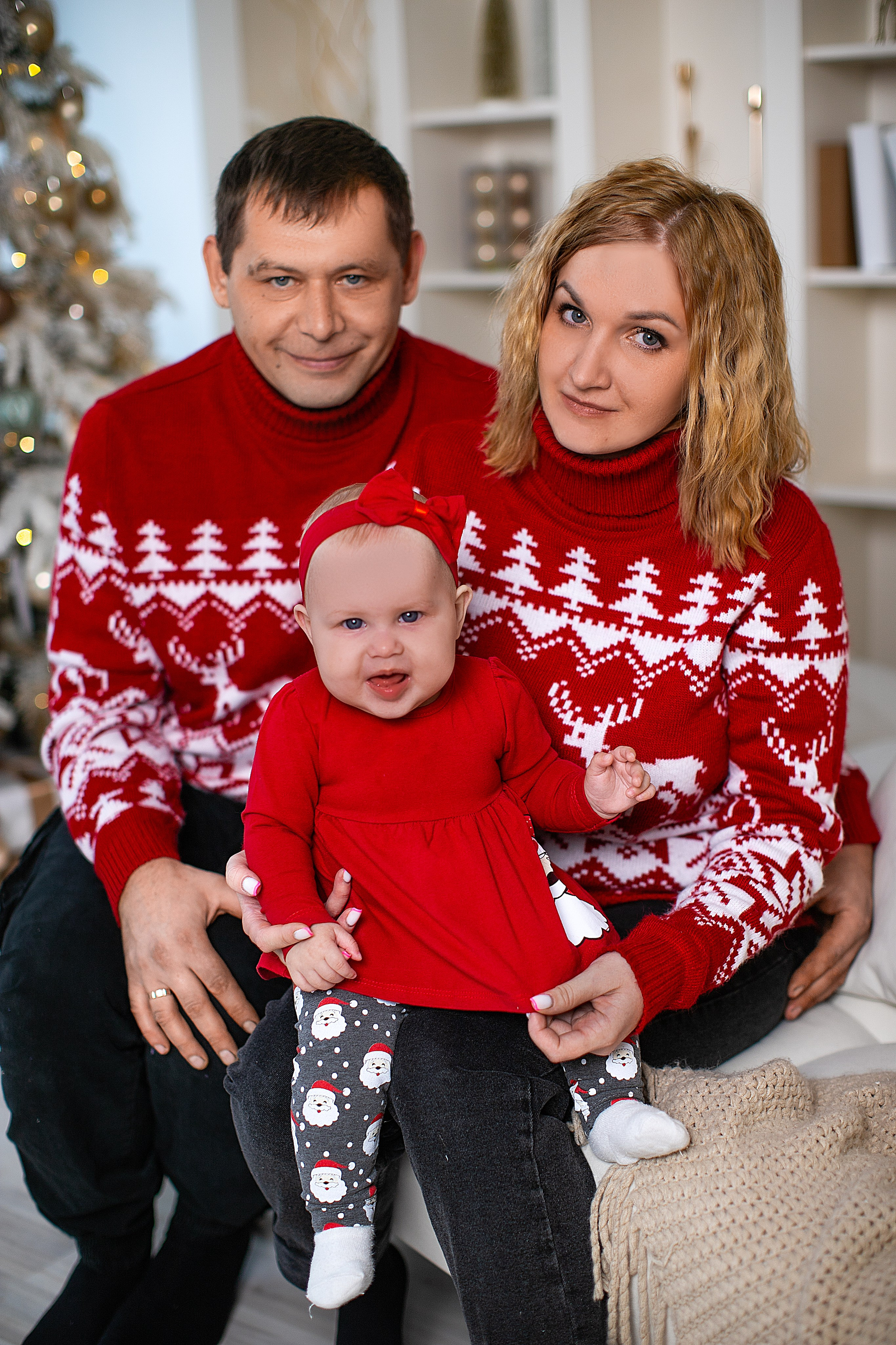 Михаил, Наталья и Машенька. Семейный и детский newborn фотограф в Ростове-на-Дону Наталья Лебедева