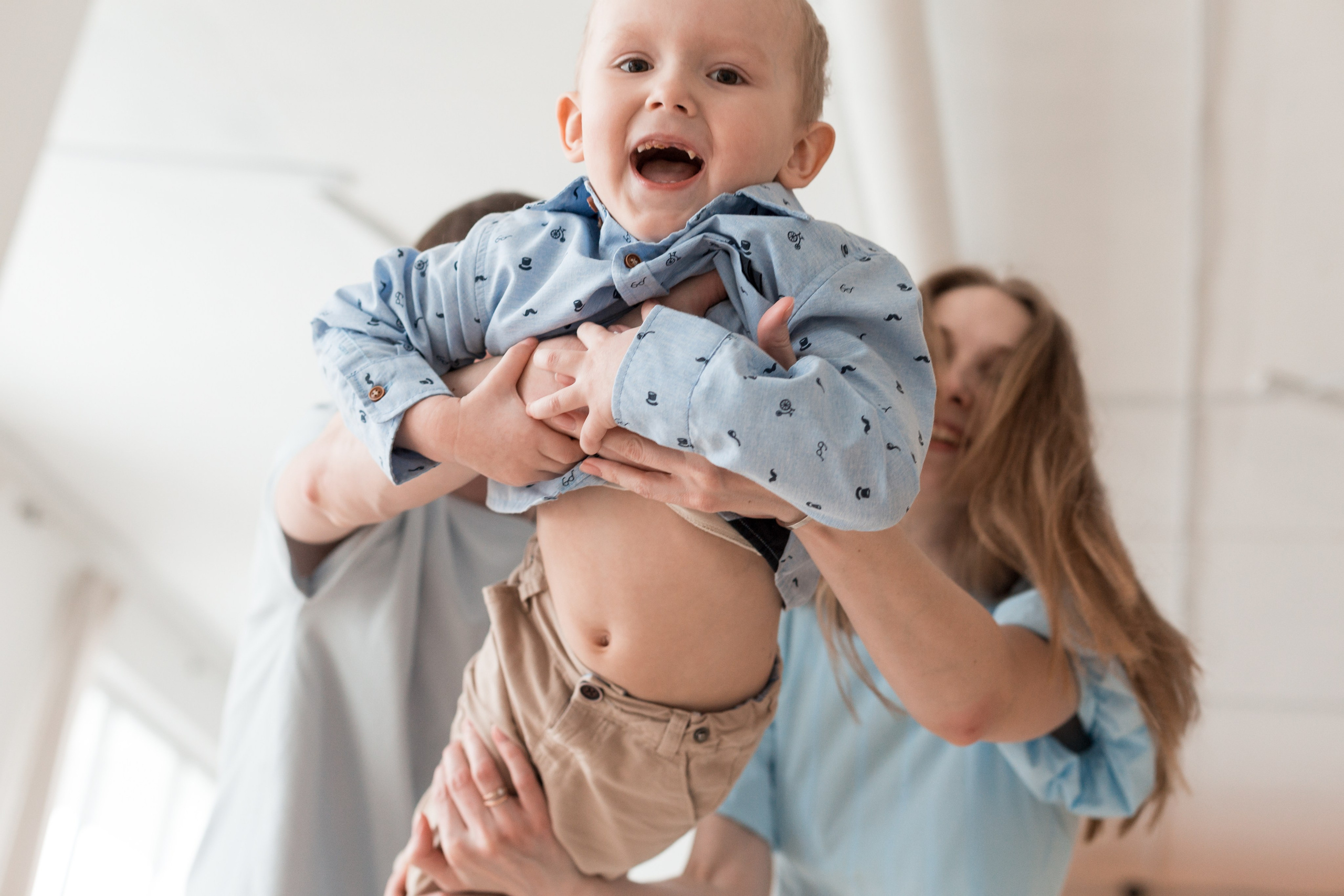 Семейная студийная съемка. Семейный и детский фотограф в Перми Ксения Масленникова