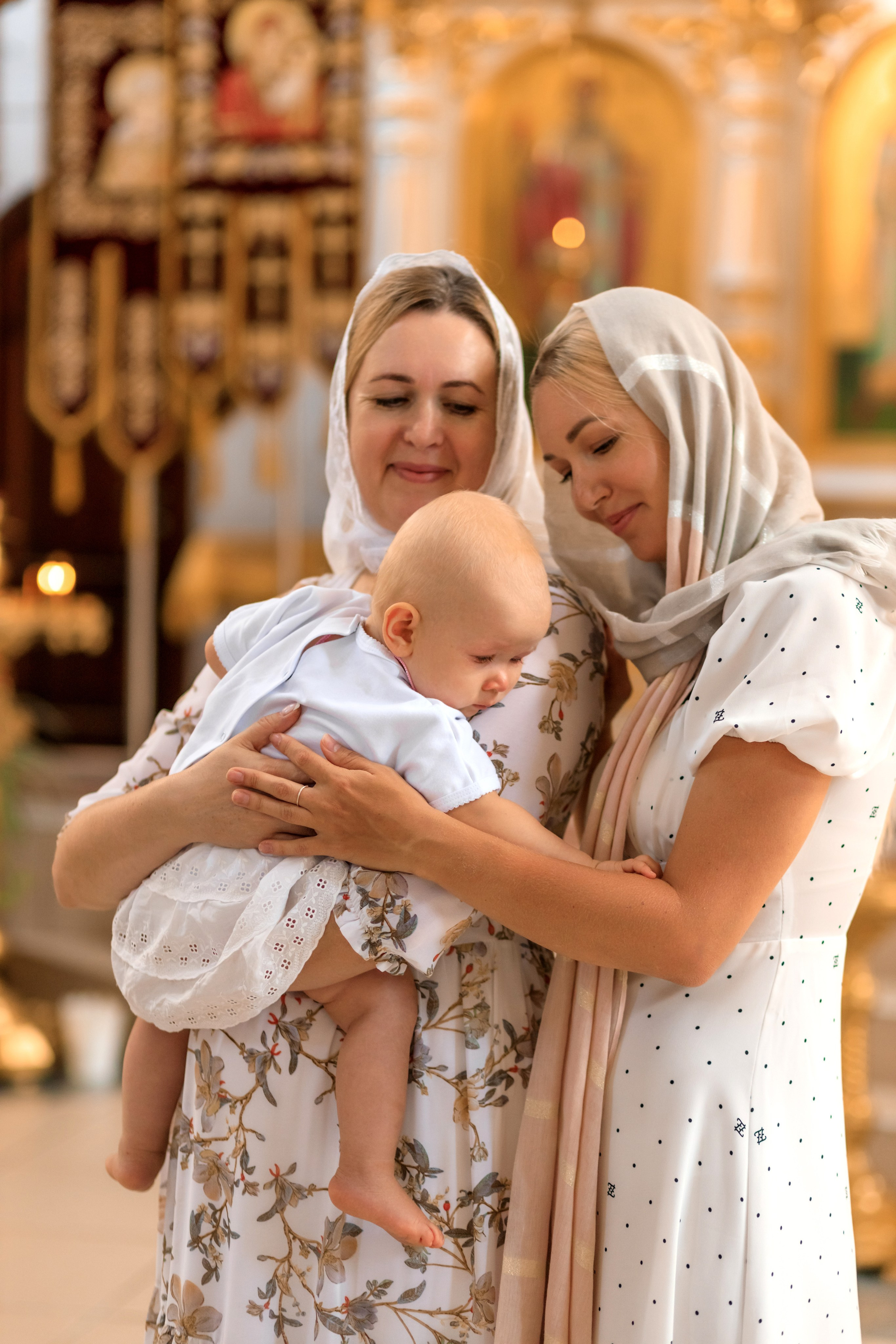 Крещение Анны. Семейный и детский фотограф в Краснодаре Элона Литвинова