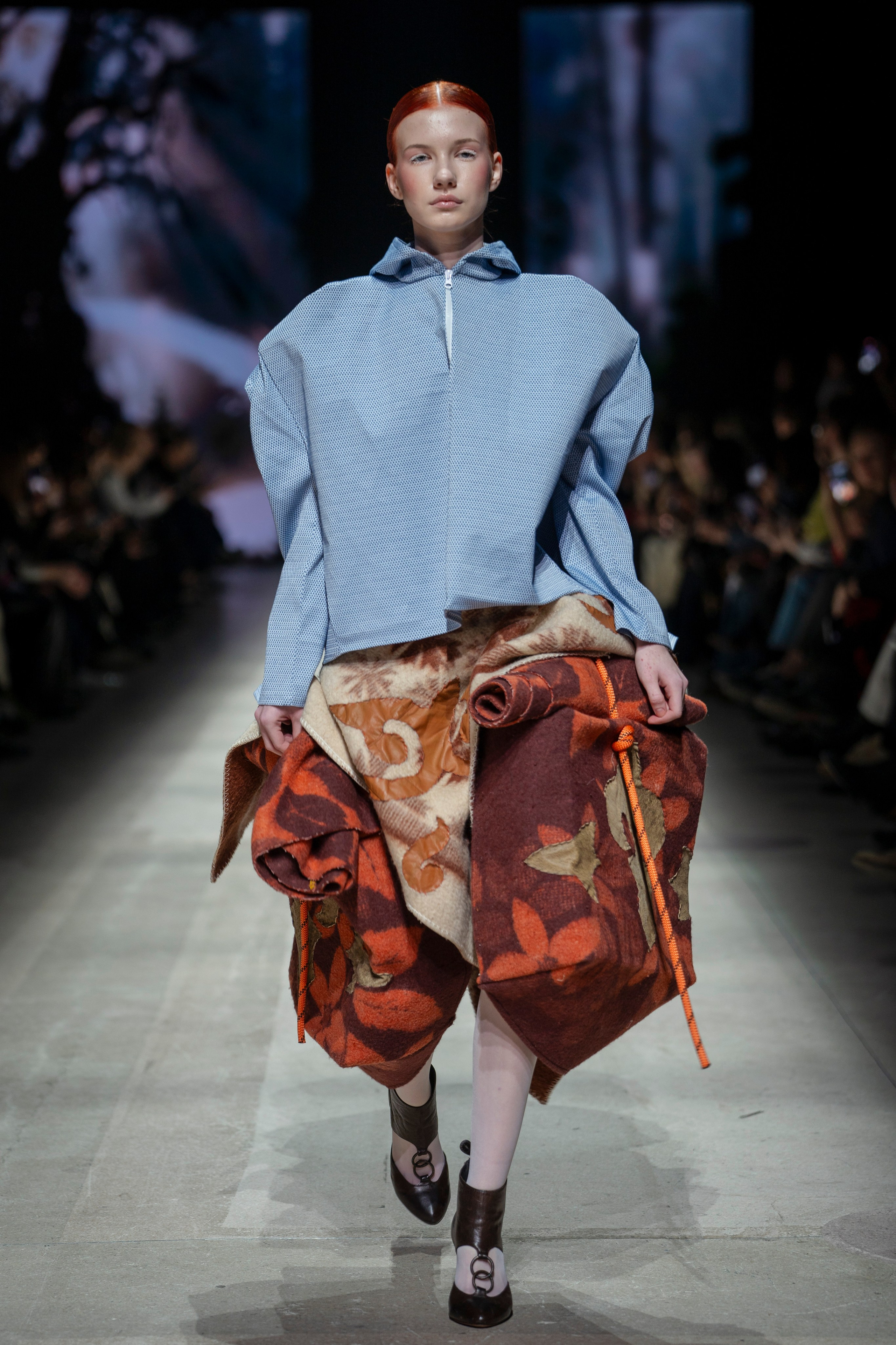 Показ Школы дизайна НИУ ВШЭ на Московской неделе моды. Фотограф в Москве Савкина Евгения