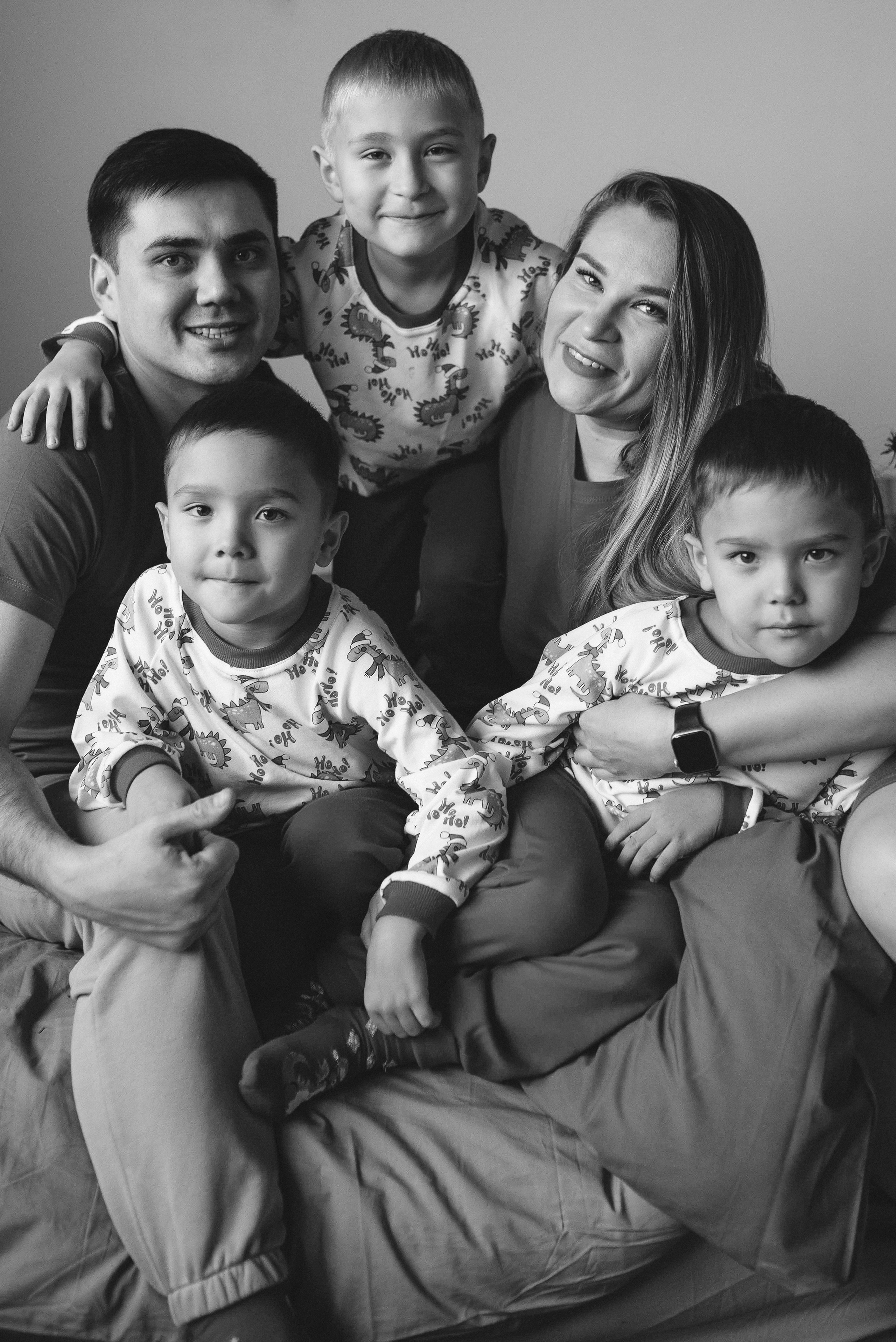 Новогодняя. Семейный и newborn фотограф в Уфе Елена Сакурова