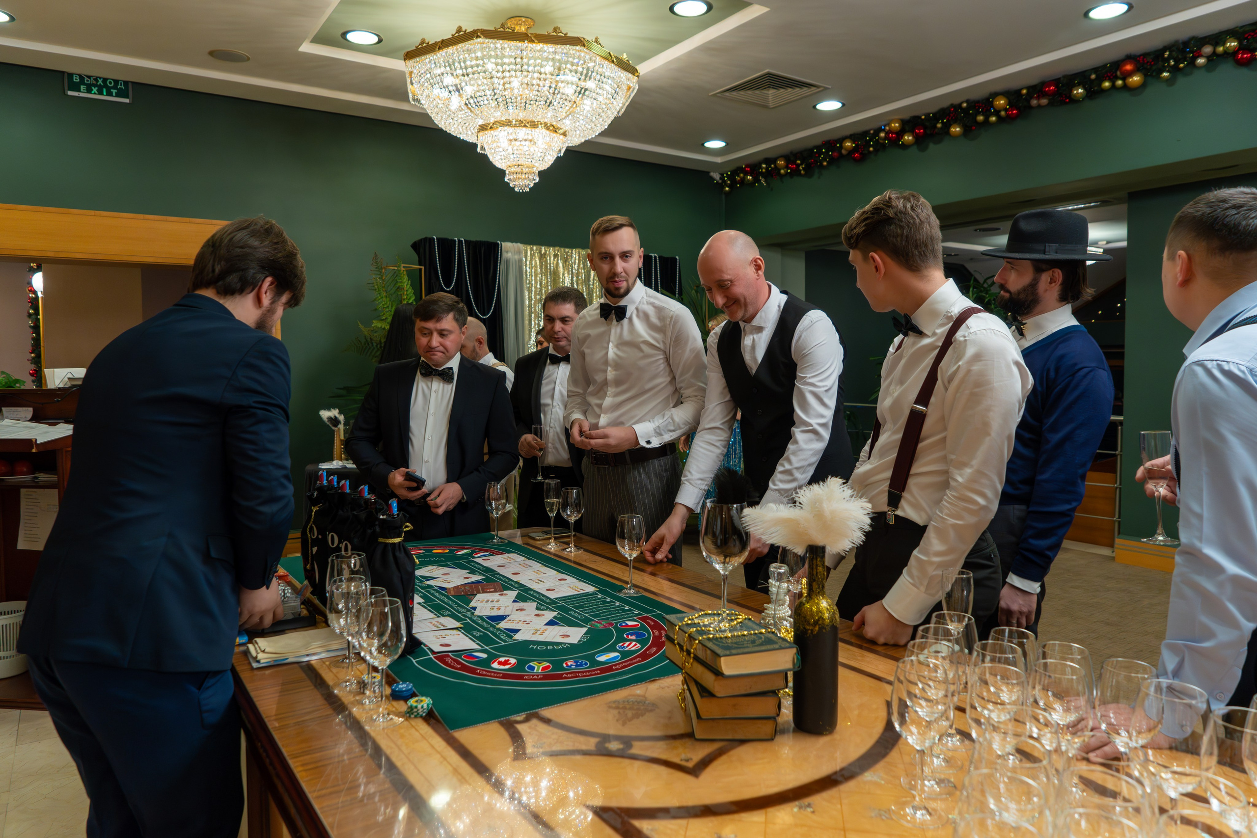 Новый год в стиле Great Gatsby. Репортажный фотограф в Красной Поляне и Сочи Павлюченко Екатерина