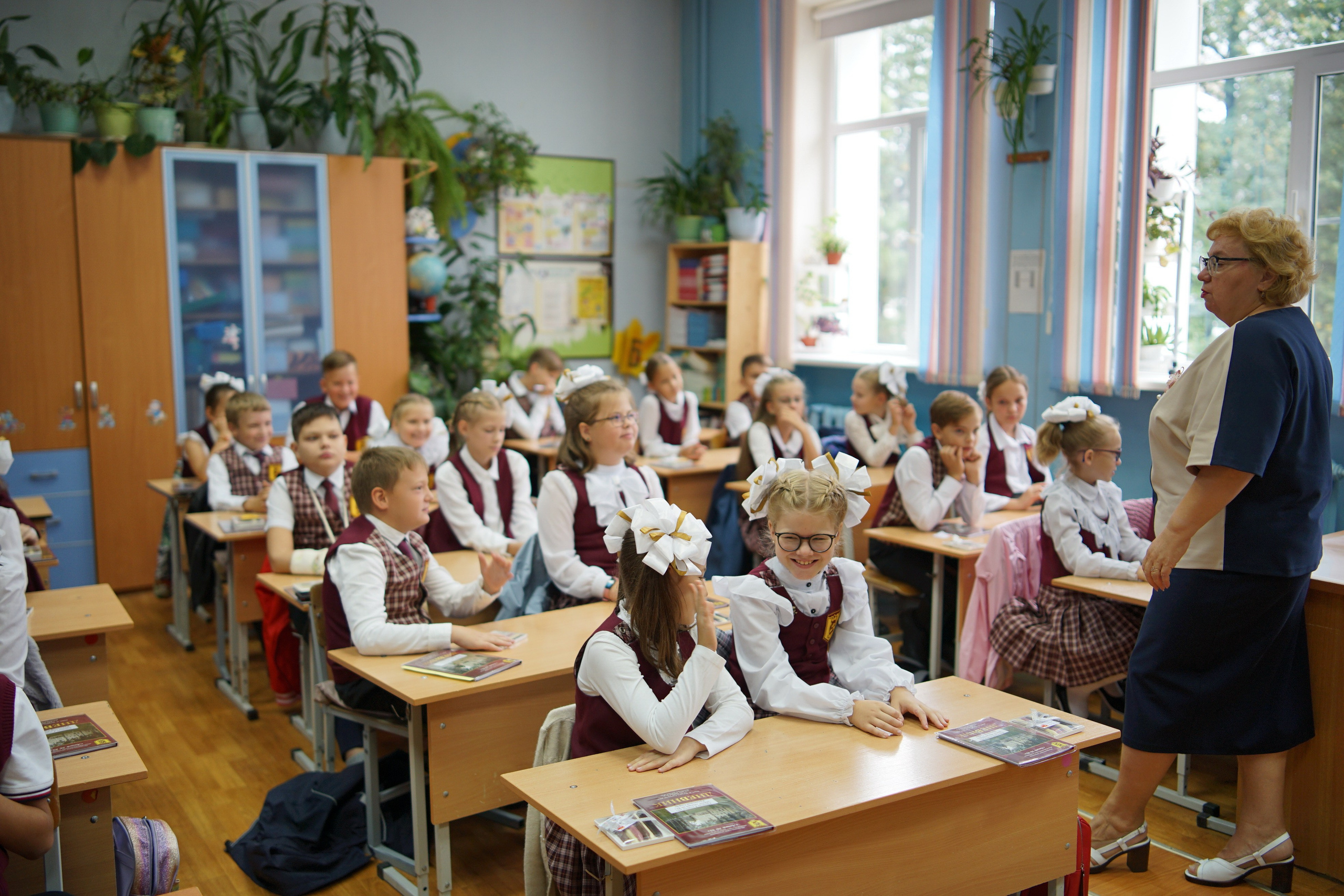 Первый раз в 1 класс. Фотограф Людмила Панюхина г. Нижний Новгород