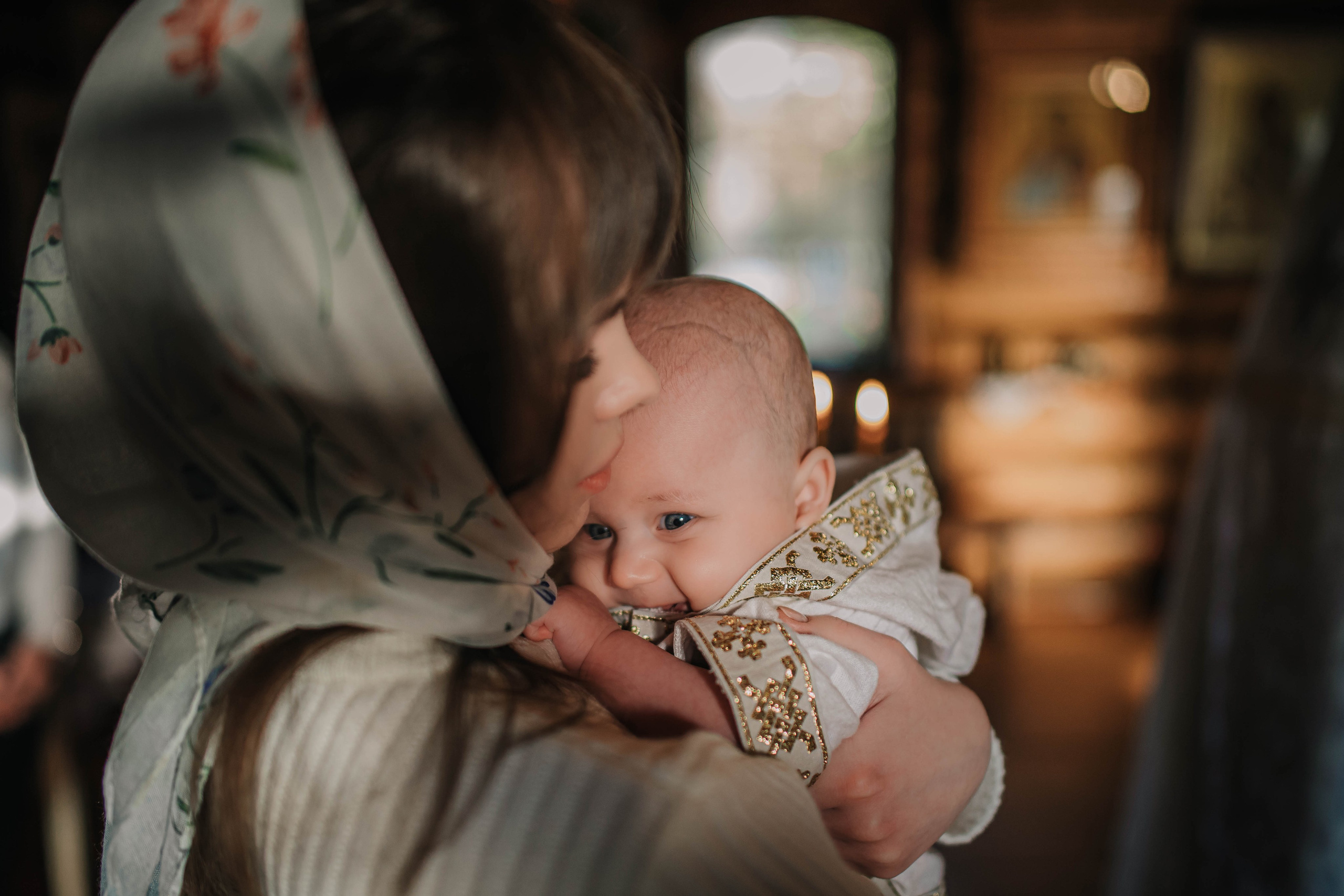 Крещение Дмитрия. Фотограф Дарья Маташкова